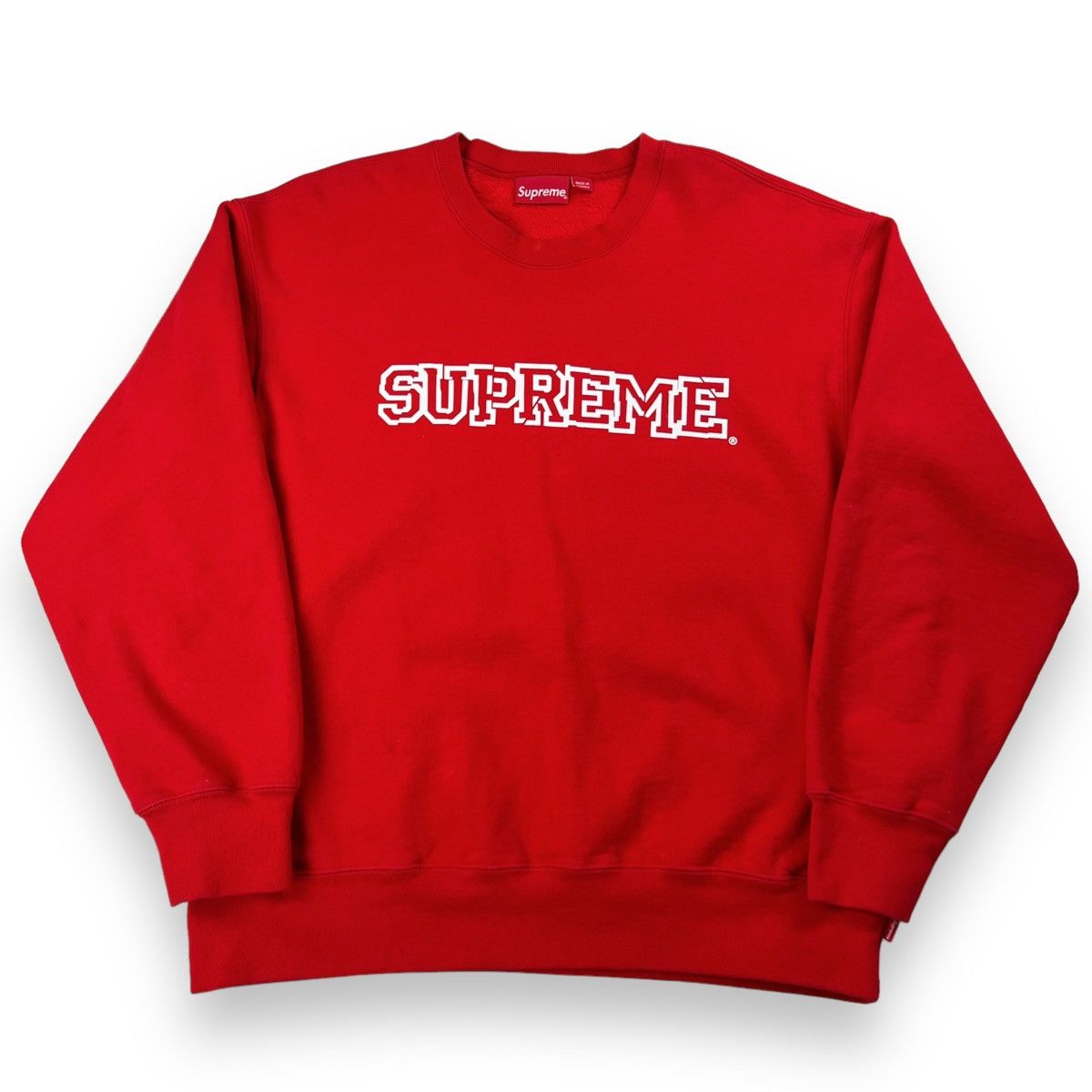 Supreme Supreme Shattered Logo Red Sweatshirt Size US L / EU 52-54 / 3 - 2 Thumbnail