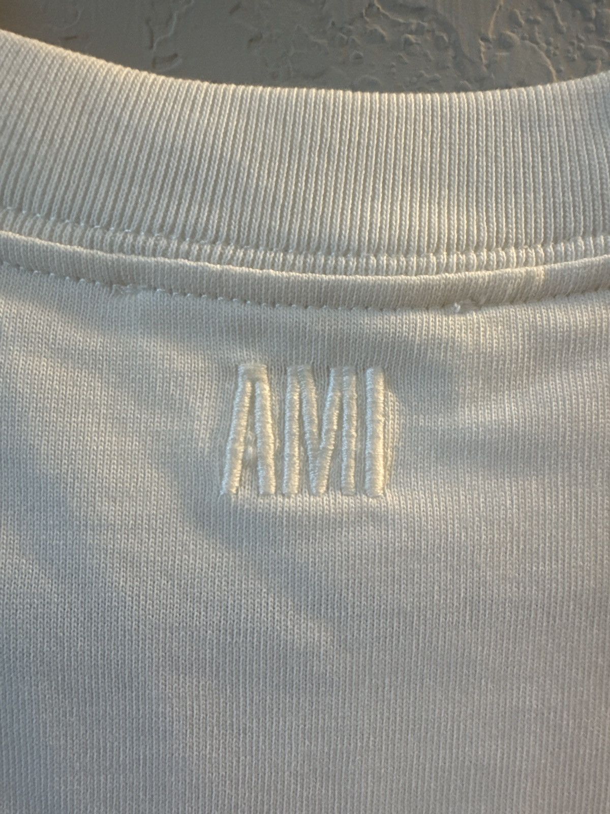 AMI Ami Paris Ami de Coeur Oversized T-Shirt White SZ XS Size US XS / EU 42 / 0 - 4 Thumbnail
