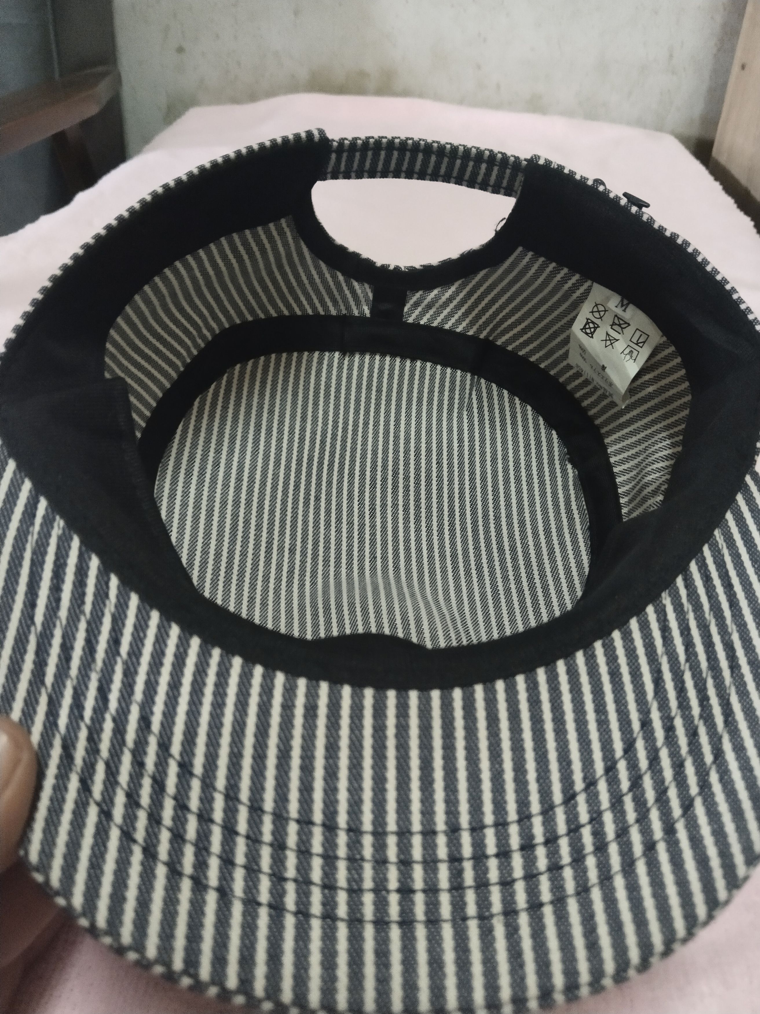 Japanese Brand VINTAGE CADET SRIPE YKK ADJUSTABLE JAPAN HAT Size ONE SIZE - 8 Thumbnail