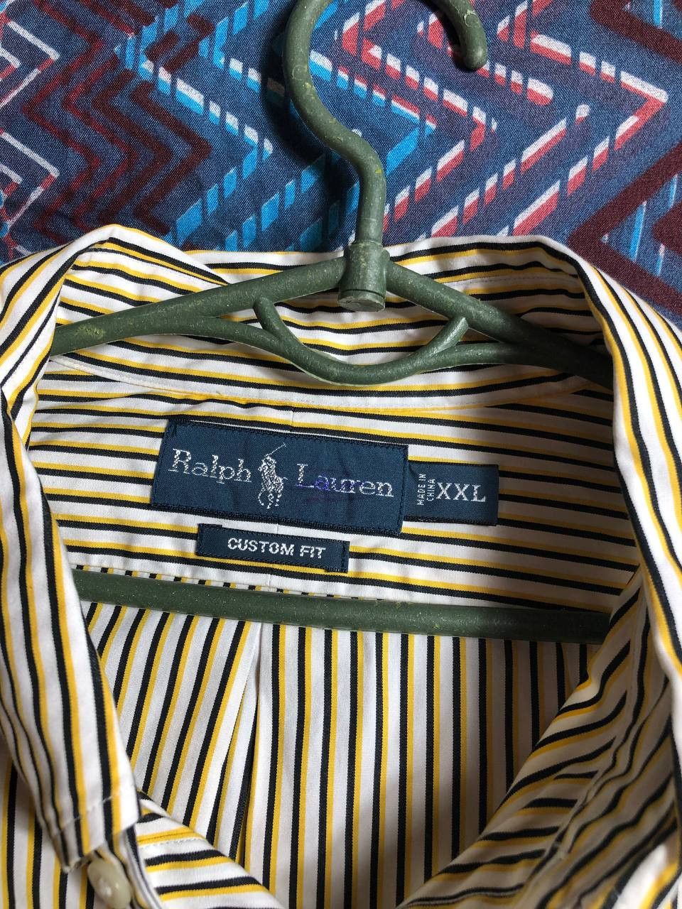 Ralph Lauren Vintage Y2K Ralph Lauren shirt striped custom fit streetwear Size US XXL / EU 58 / 5 - 2 Thumbnail