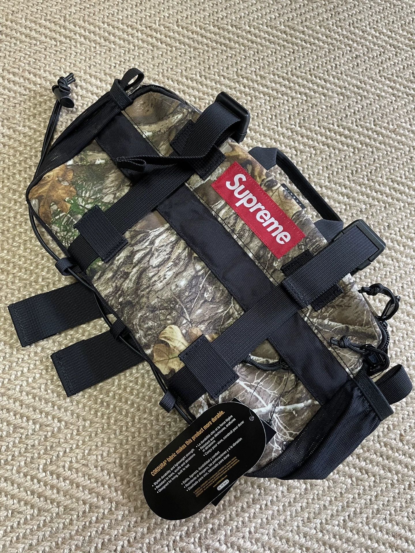 Supreme × The North Face Supreme x TNF - Tree Camo Waist Bag | Grailed