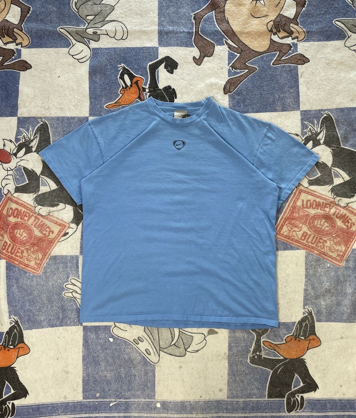Nike Vintage Nike center swoosh tee Size US XXL / EU 58 / 5 - 1 Thumbnail