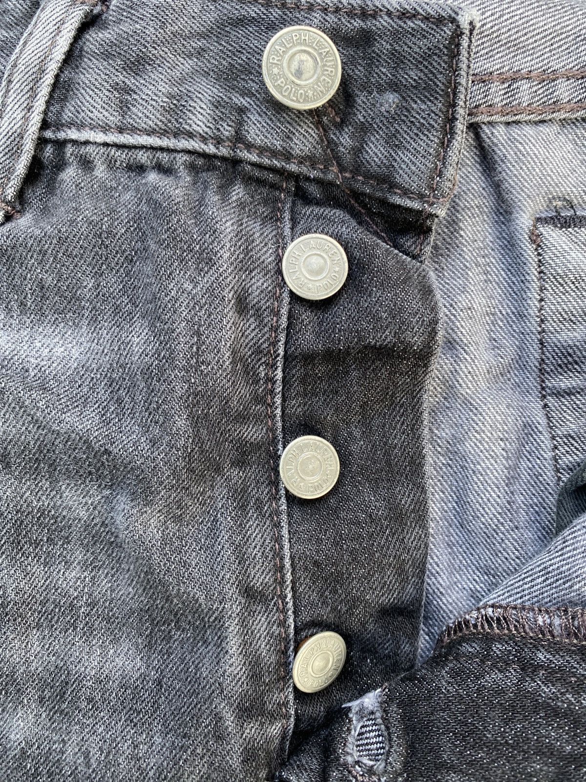 Polo Ralph Lauren *RARE* Polo Ralph Lauren Patchwork Varick Denim Jeans Size US 32 / EU 48 - 17 Thumbnail