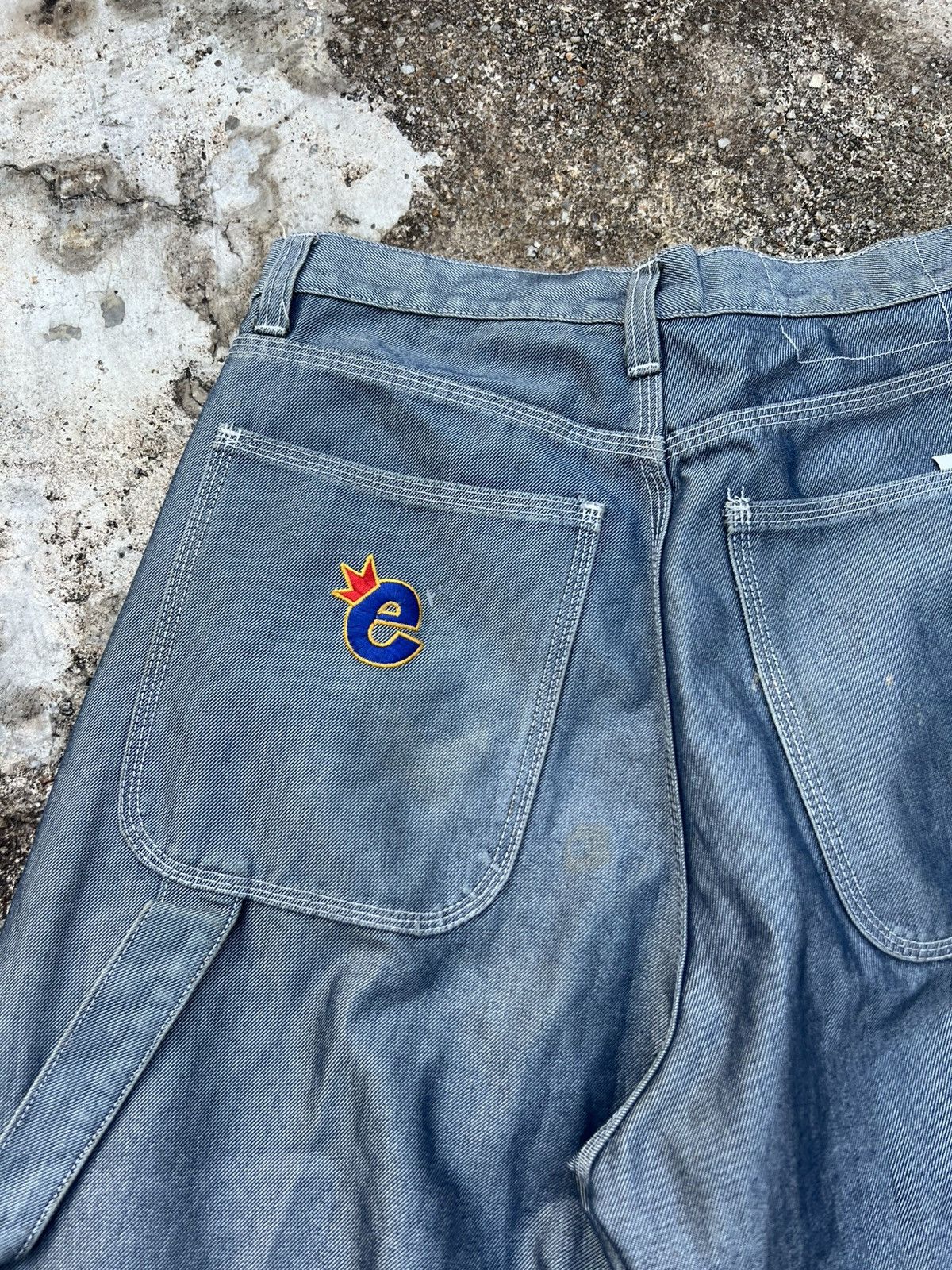 JNCO Extrems Y2K Baggy Denim Hip Hop Style Size US 30 / EU 46 - 4 Thumbnail