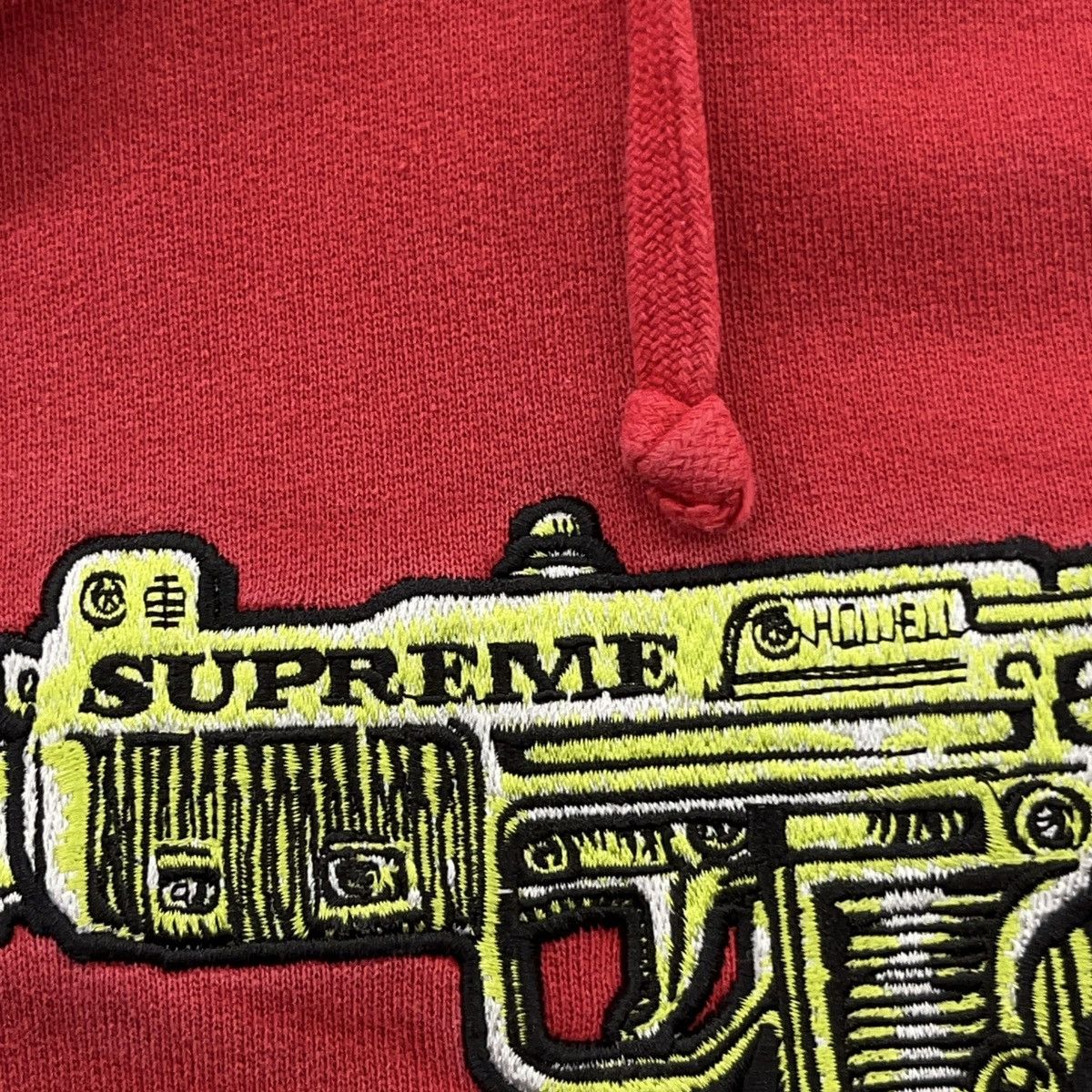 Supreme Supreme Uzi Hoodie Red L Made in Canada Vintage Size US L / EU 52-54 / 3 - 5 Thumbnail
