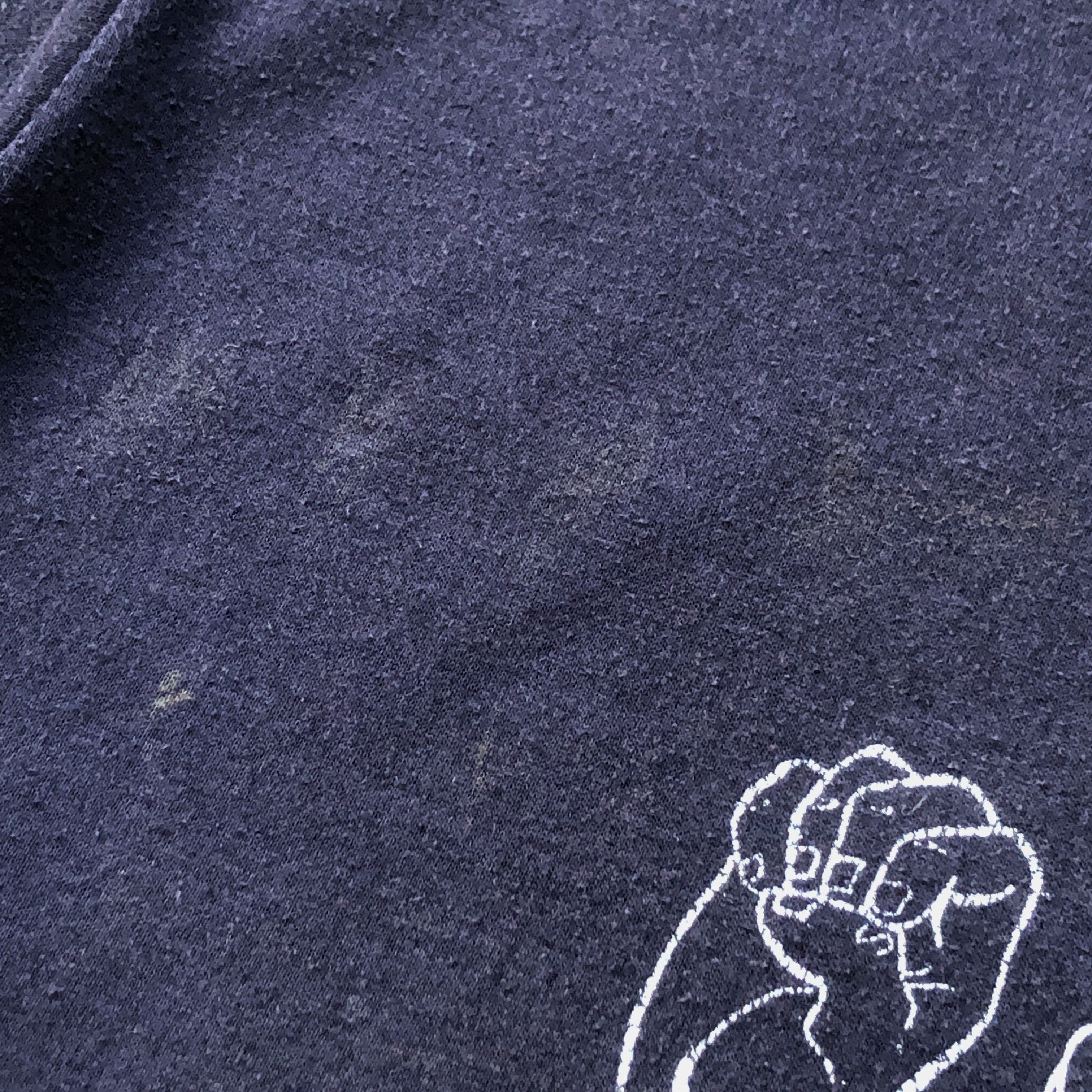 Vintage Vintage 80s American Sign Language tee faded navy L Size US L / EU 52-54 / 3 - 7 Thumbnail