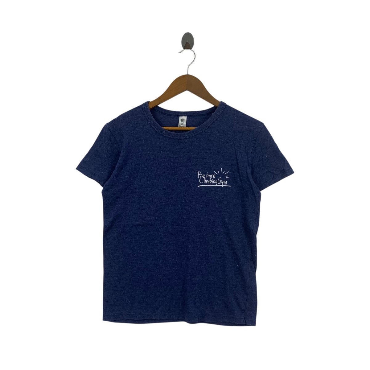 Born BE BORN CLIMBING GYM Hiking Outdoor Slow Climb Tee Shirt Top Size S / US 4 / IT 40 - 1 Thumbnail