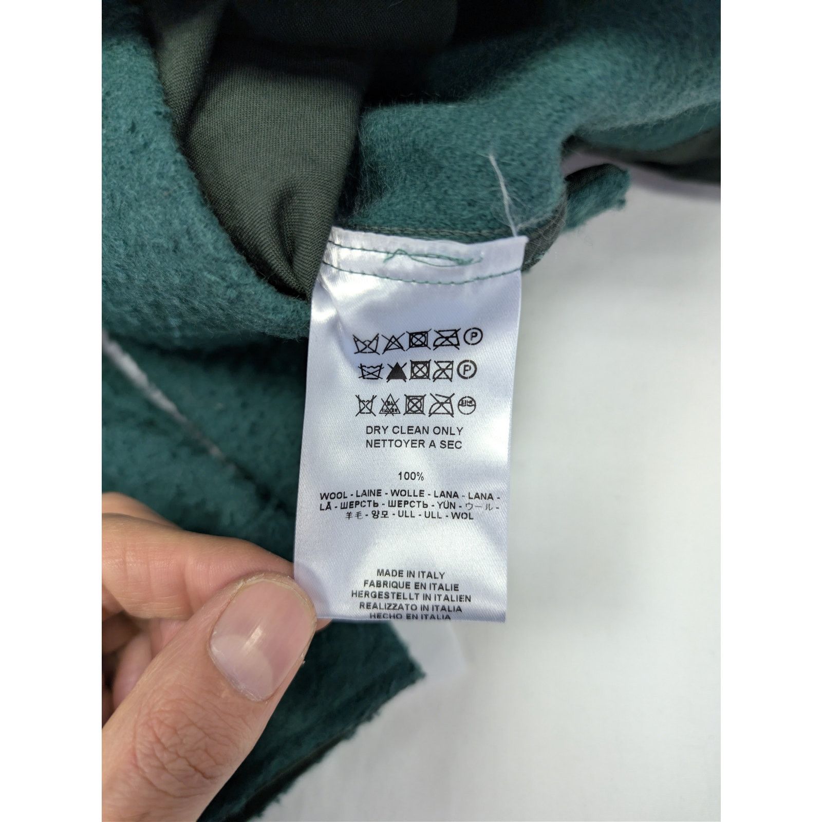 Other o1rshd1 CC20 Fresh Casentino Wool Overshirt Shirt in green Size US M / EU 48-50 / 2 - 18 Thumbnail