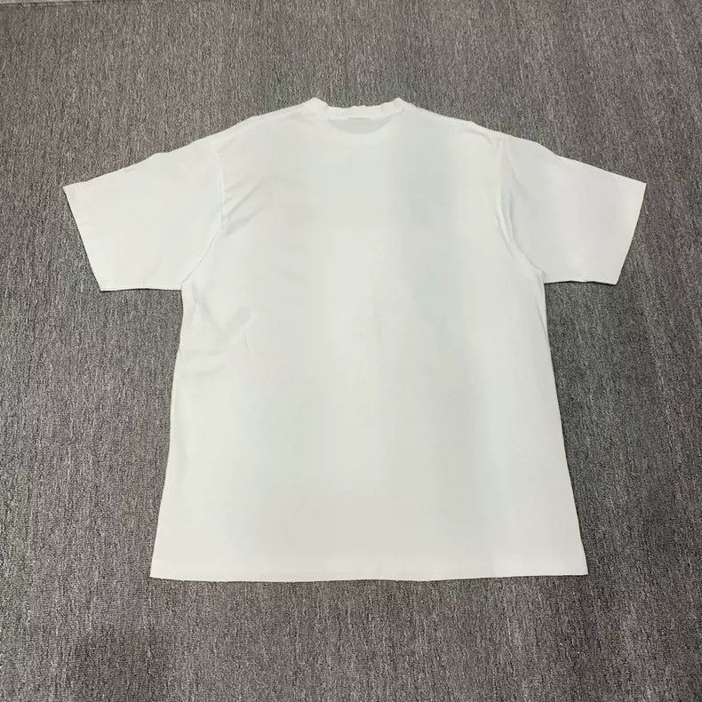 Balenciaga Balenciaga White Short Sleeve Logo TShirt-2505 Size US XXS / EU 40 - 2 Thumbnail