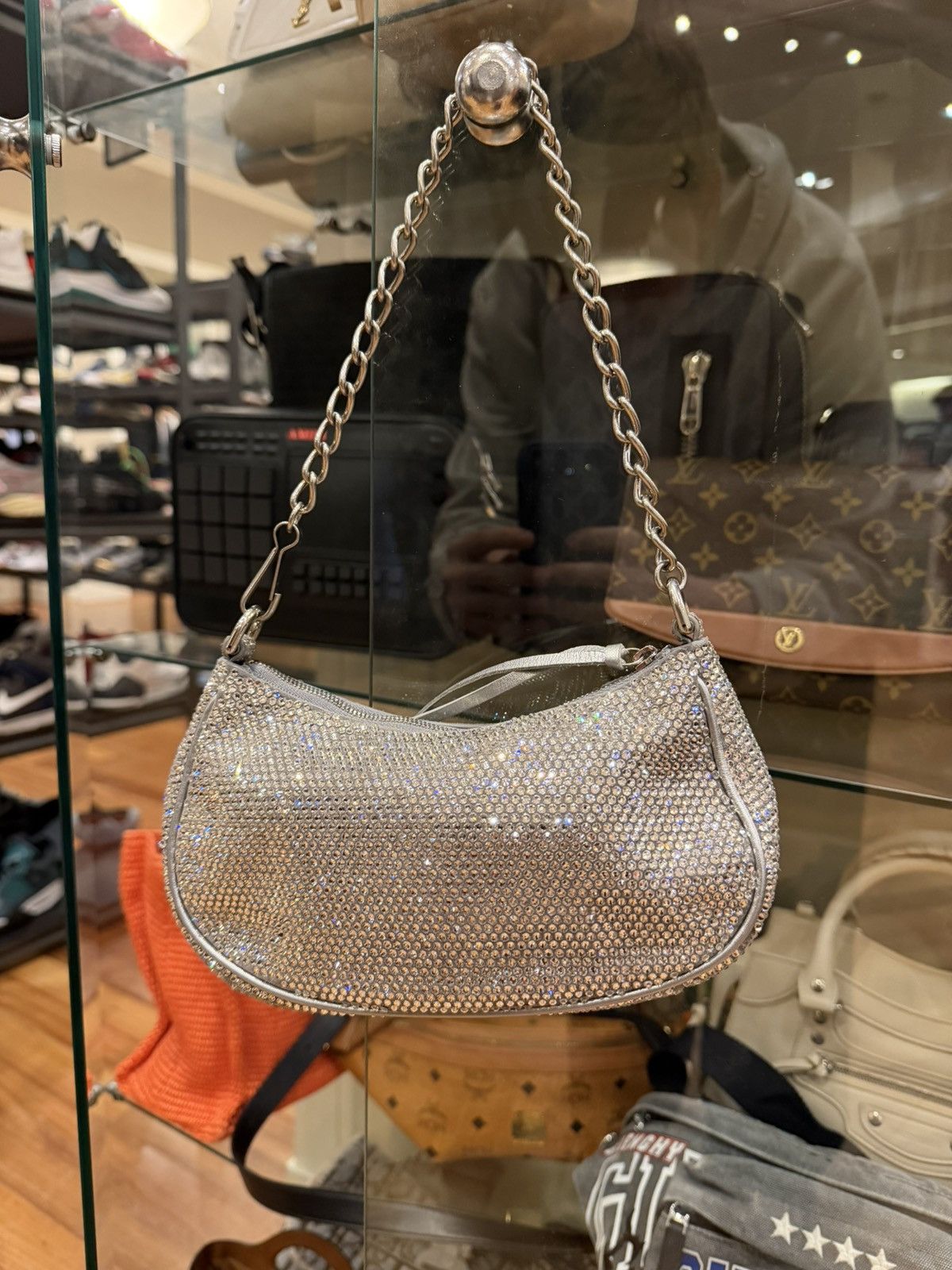 Balenciaga Balenciaga le cagole mini bag with chain giant studs Size ONE SIZE - 6 Thumbnail