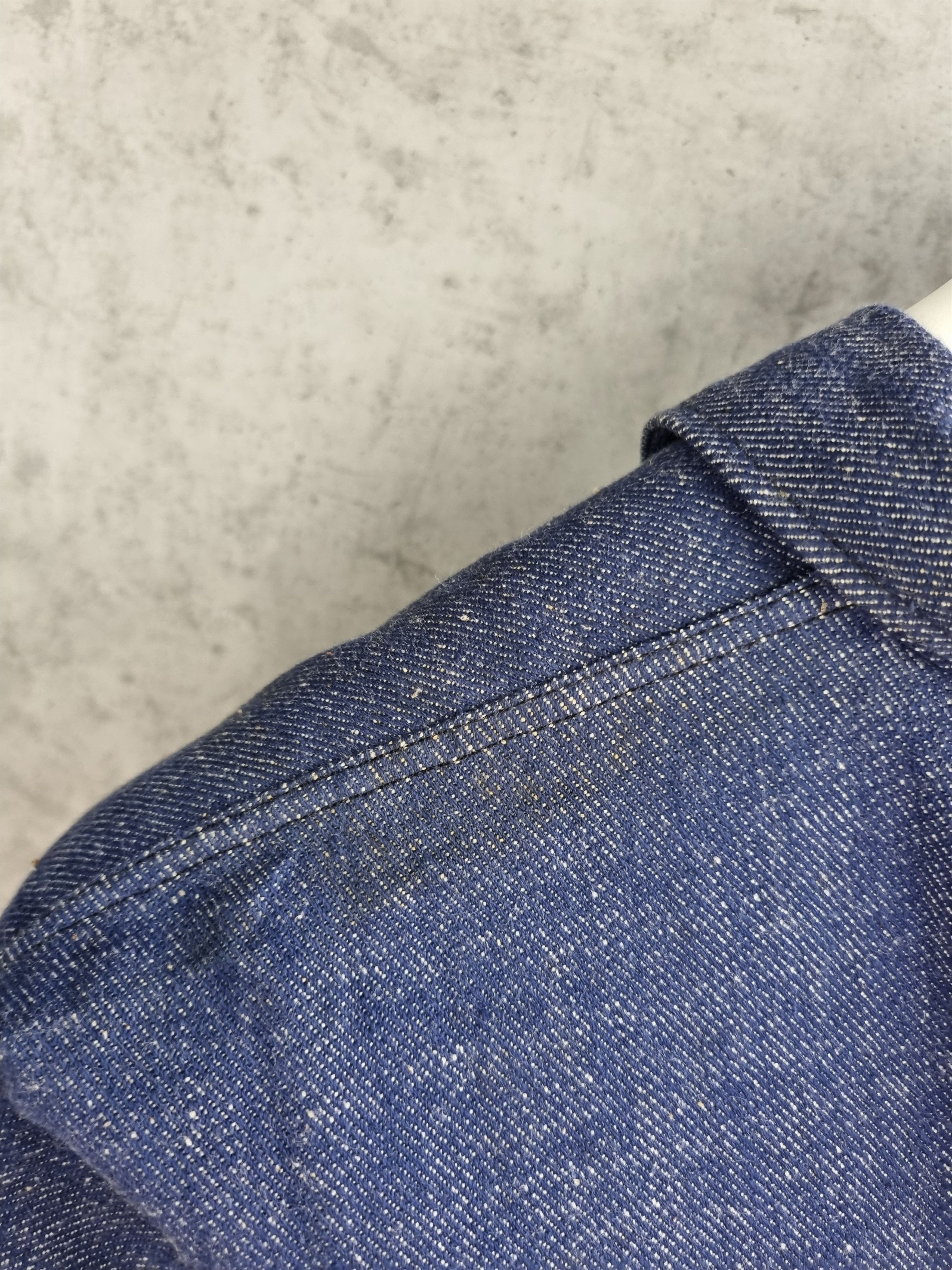 Le Laboureur × Vetra Rare 60s Selvedge Denim Workers Jacket Overshirt Size US M / EU 48-50 / 2 - 6 Thumbnail