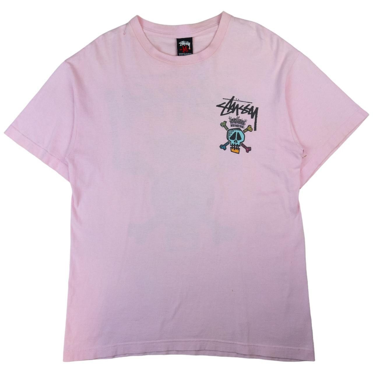 Stussy Vintage Stussy Crown Skull Graphic T Shirt Size M Size US M / EU 48-50 / 2 - 2 Thumbnail