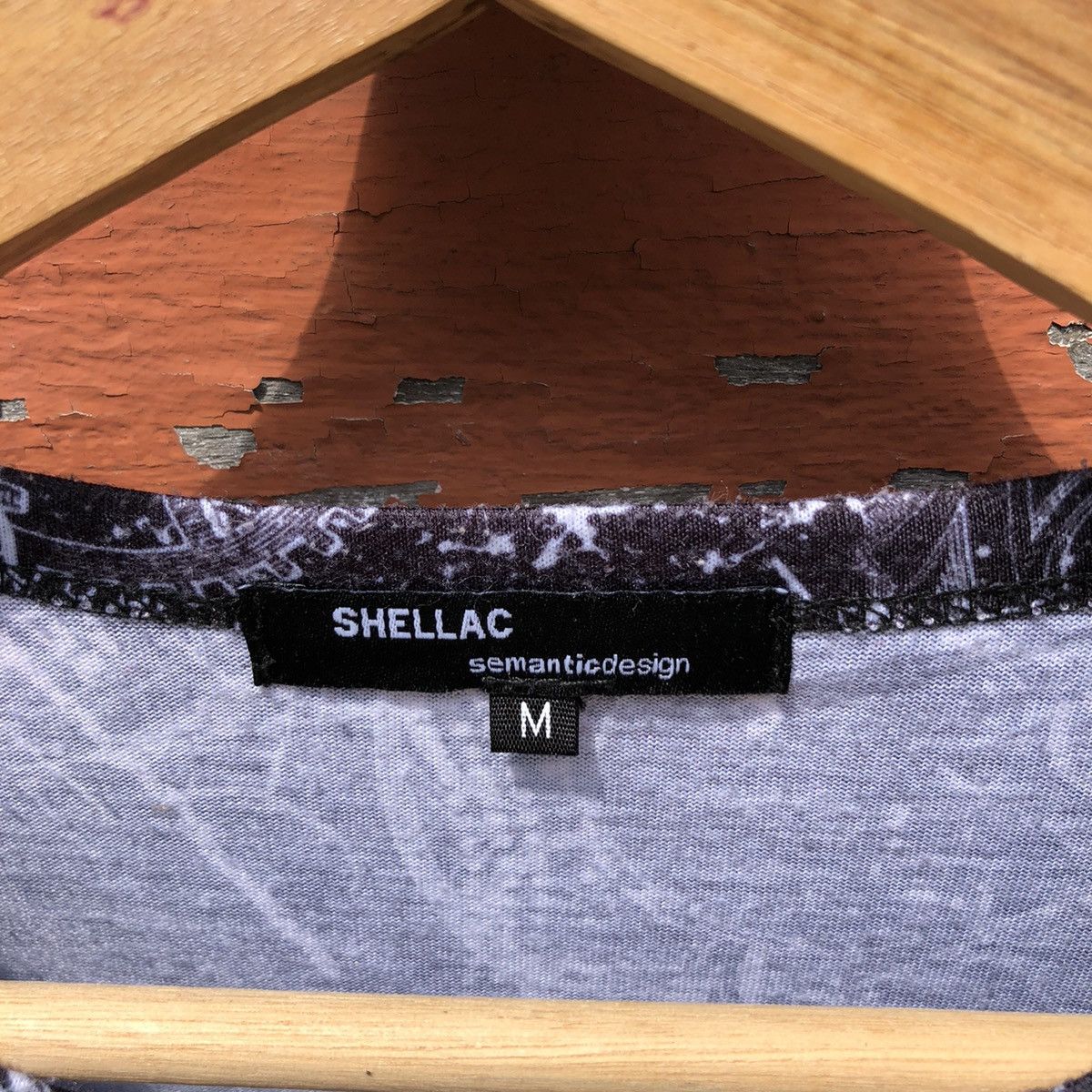 Japanese Brand 🔥Rare🔥 Semantic Design Shellac Japanese Brand Tshirt Size US M / EU 48-50 / 2 - 5 Thumbnail