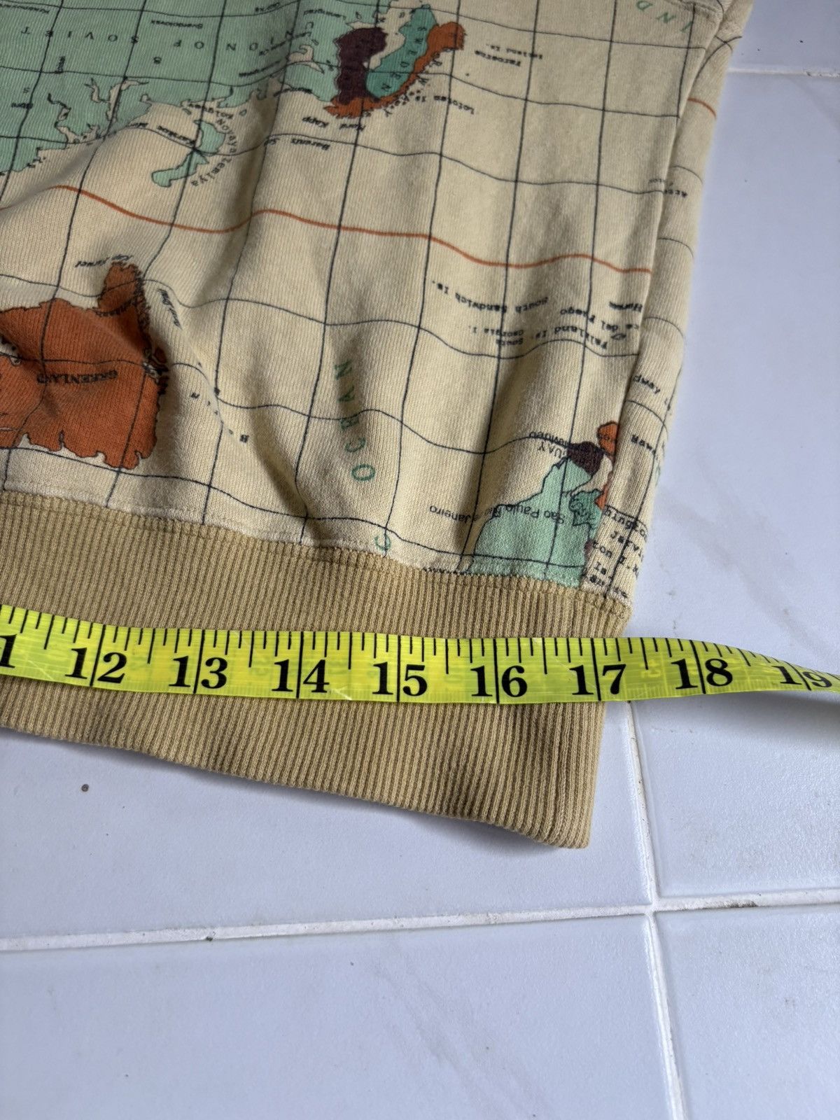 Hai Sporting Gear !! RARE !! Issey Miyake x Hai Sporting Gera World Map Size US M / EU 48-50 / 2 - 5 Thumbnail