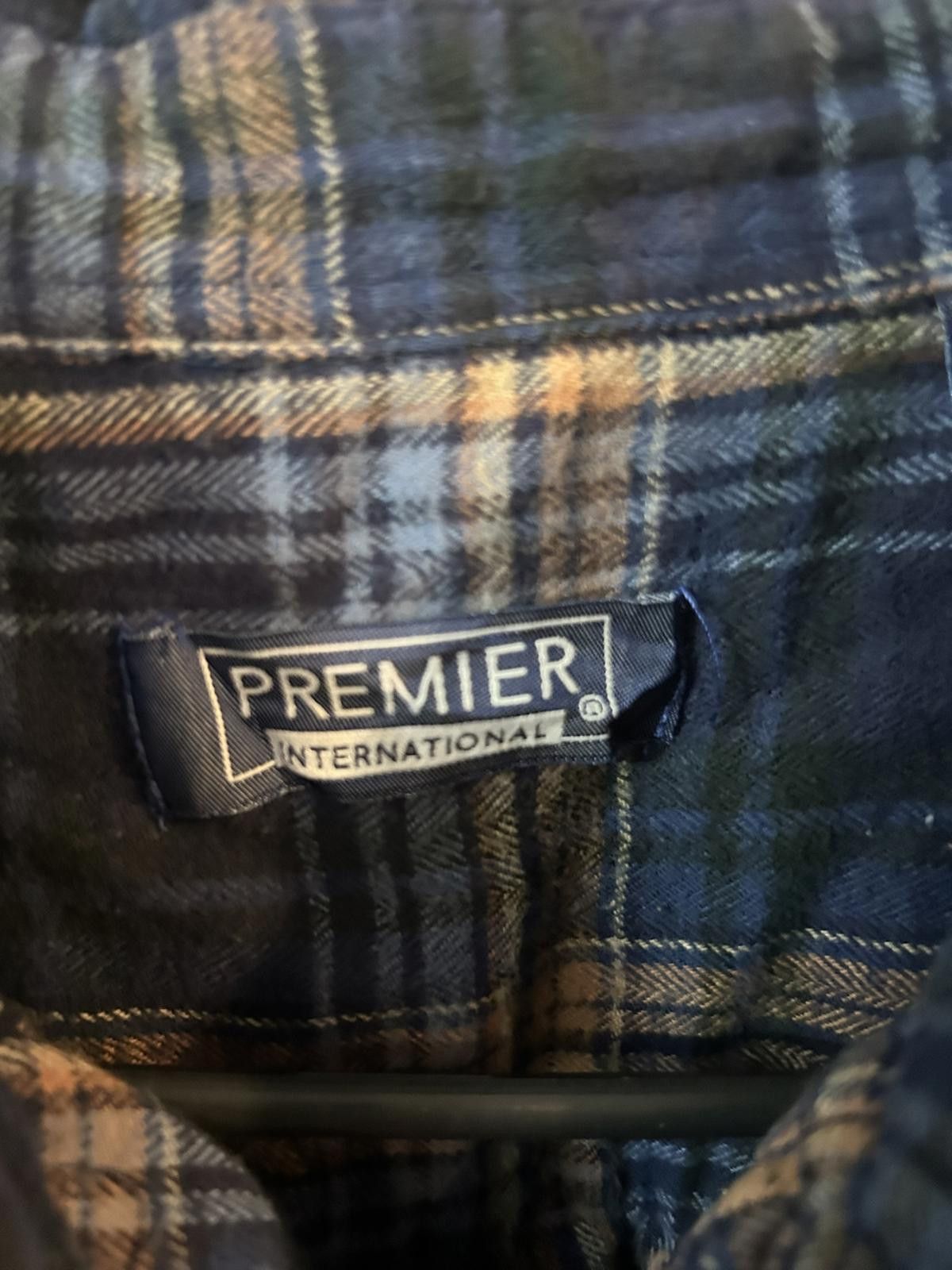 Other Premier International XL Men's Plaid Flannel Shirt Size US XL / EU 56 / 4 - 2 Thumbnail