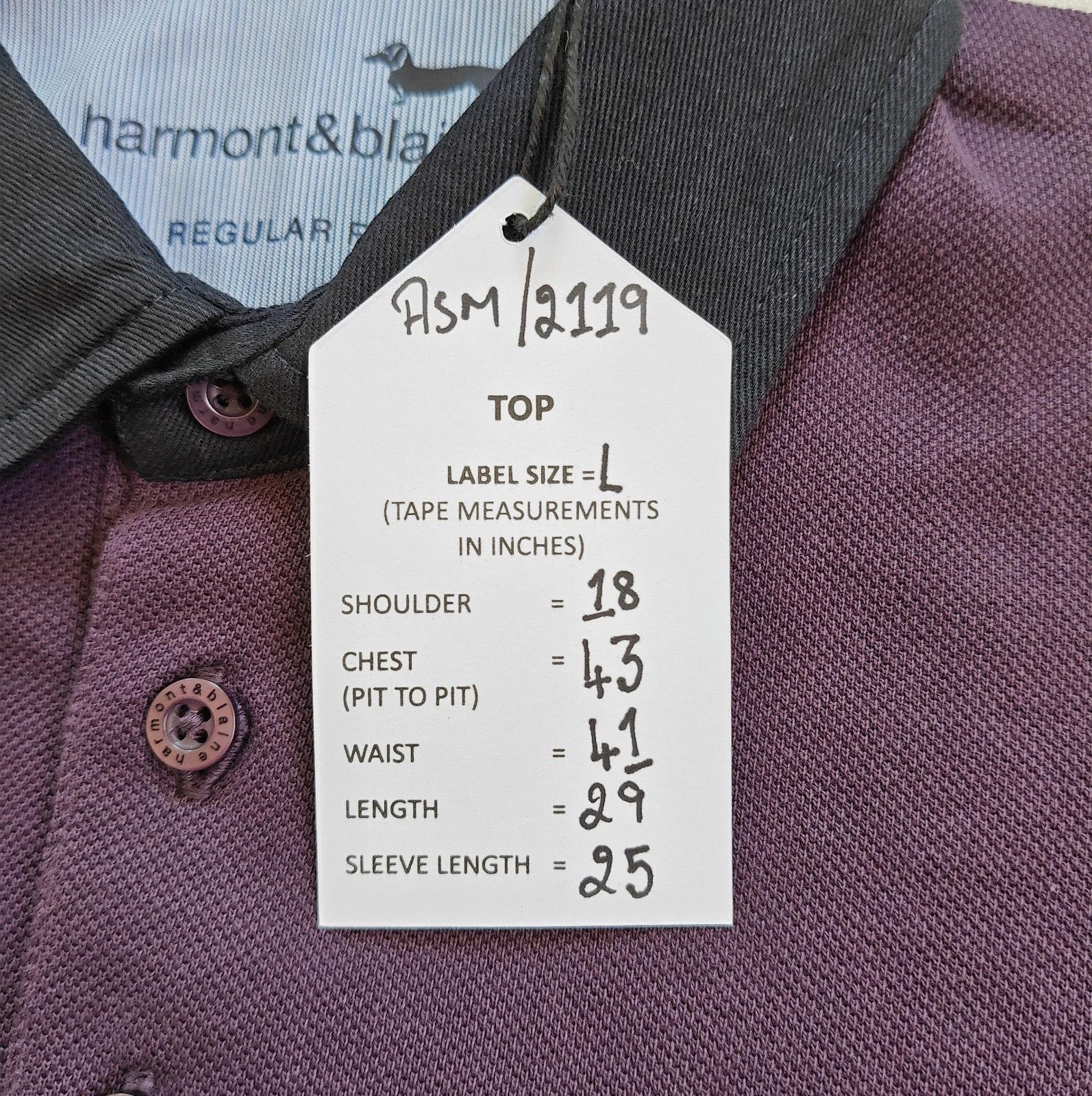 Harmont & Blaine Harmont & Blaine Longsleeves Polo Shirt ASM/2119 Size US L / EU 52-54 / 3 - 6 Thumbnail