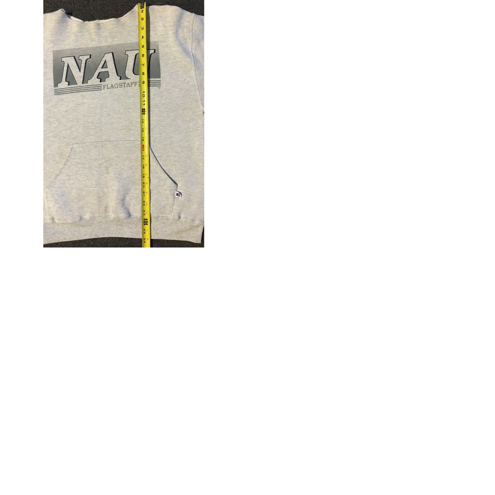 Russell Athletic VINTAGE Russell Athletic Sweatshirt M Gray College NAU 90s Thrashed Football Punk Retro University USA Knitted Pullover Mens Size US M / EU 48-50 / 2 - 9 Thumbnail
