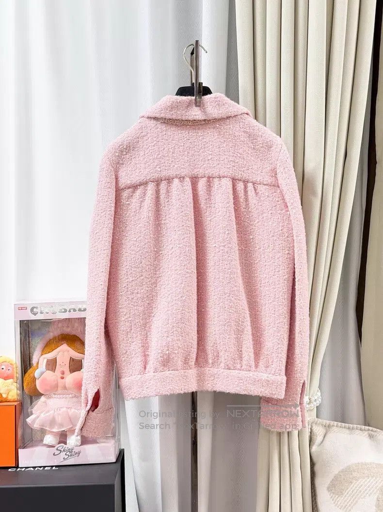 Chanel Chanel Long-sleeved jacket with diamond rolled edge woven Size XS / US 0-2 / IT 36-38 - 3 Thumbnail