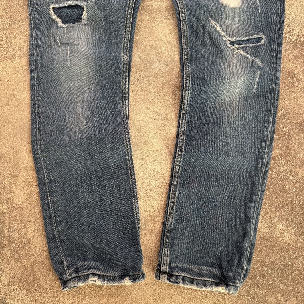 Dsquared2 × Vintage DSQUARED2 Distressed Denim Y2K Jeans Size 28" / US 6 / IT 42 - 10 Thumbnail