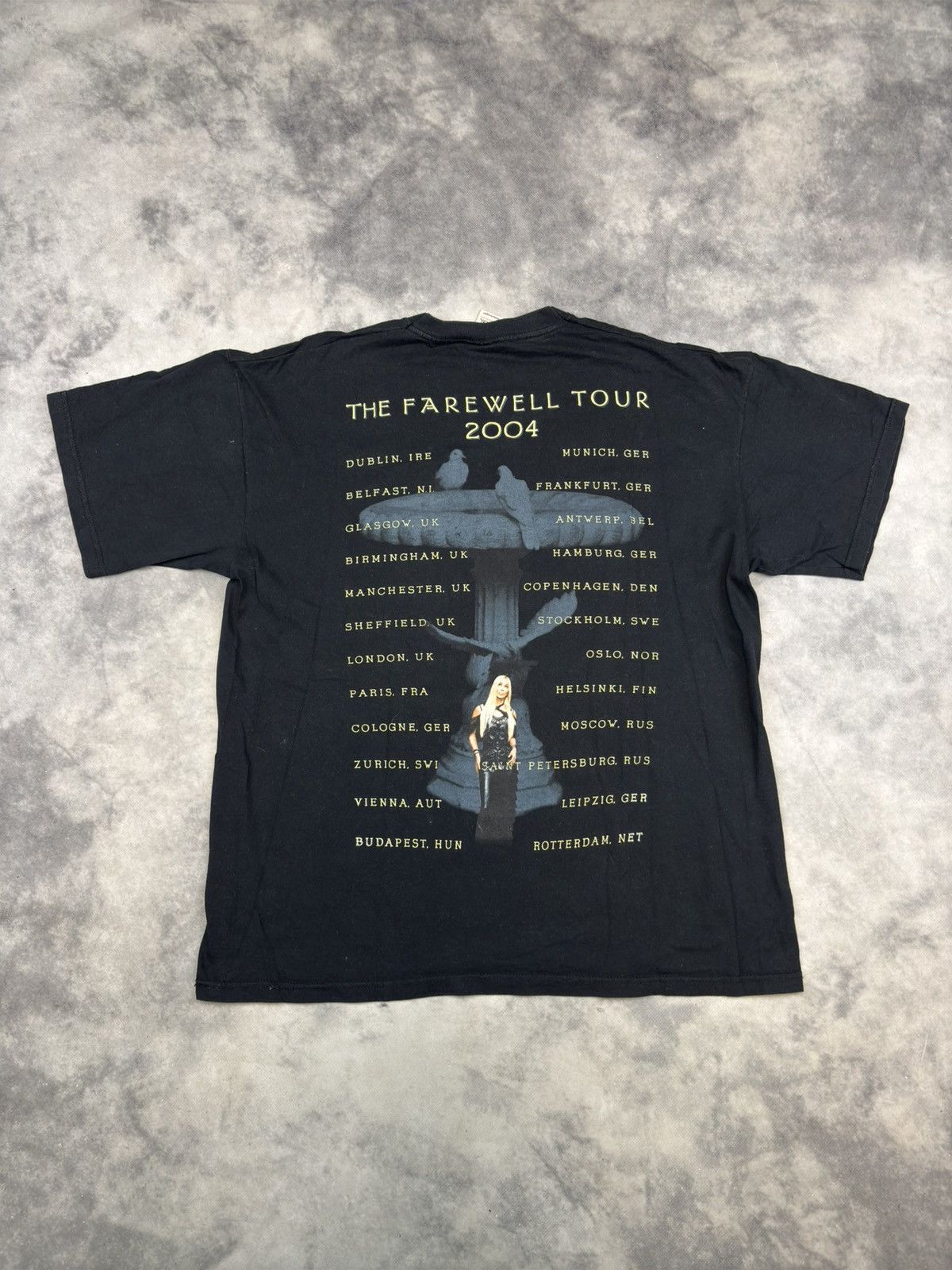 Vintage Vintage Y2K Cher Farewell Tour Tee Band Rock Pop Art T Shirt Size US XL / EU 56 / 4 - 3 Thumbnail