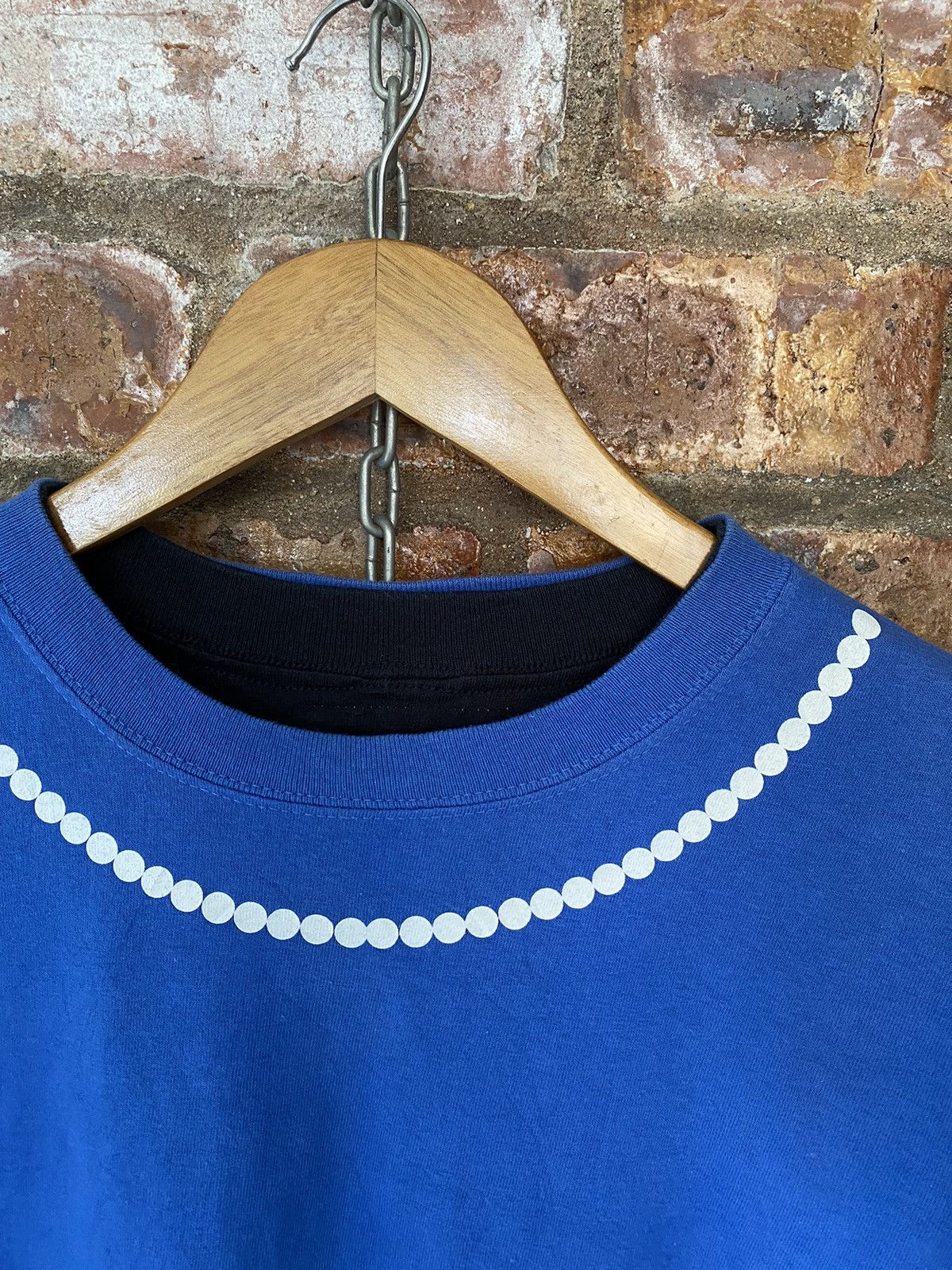 Undercover AW99 UNDERCOVER ''R'' neckless reversible tee Size US M / EU 48-50 / 2 - 7 Thumbnail