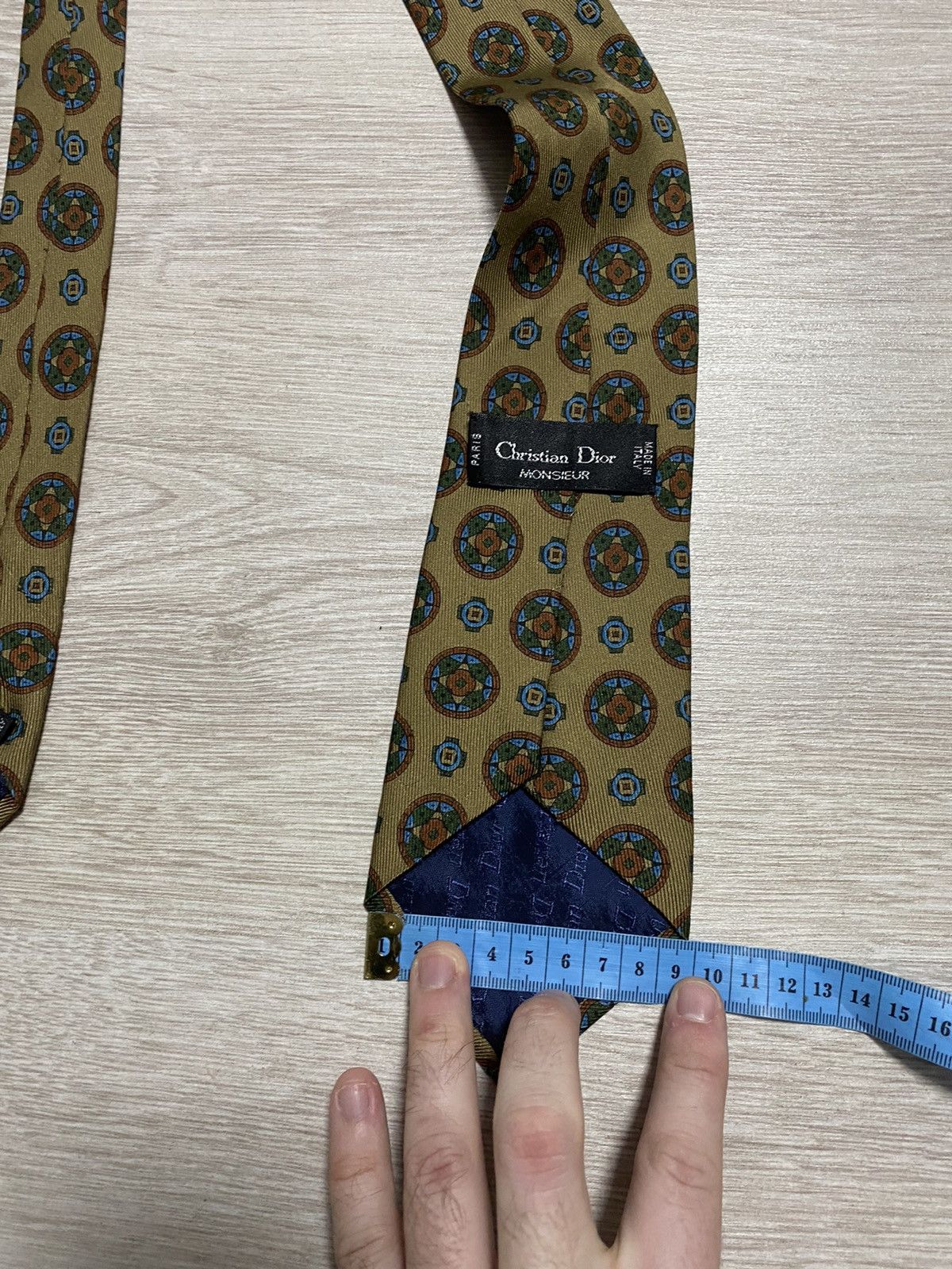Christian Dior Monsieur Vintage Christian Dior Silk Ties made in Italy Size ONE SIZE - 6 Thumbnail