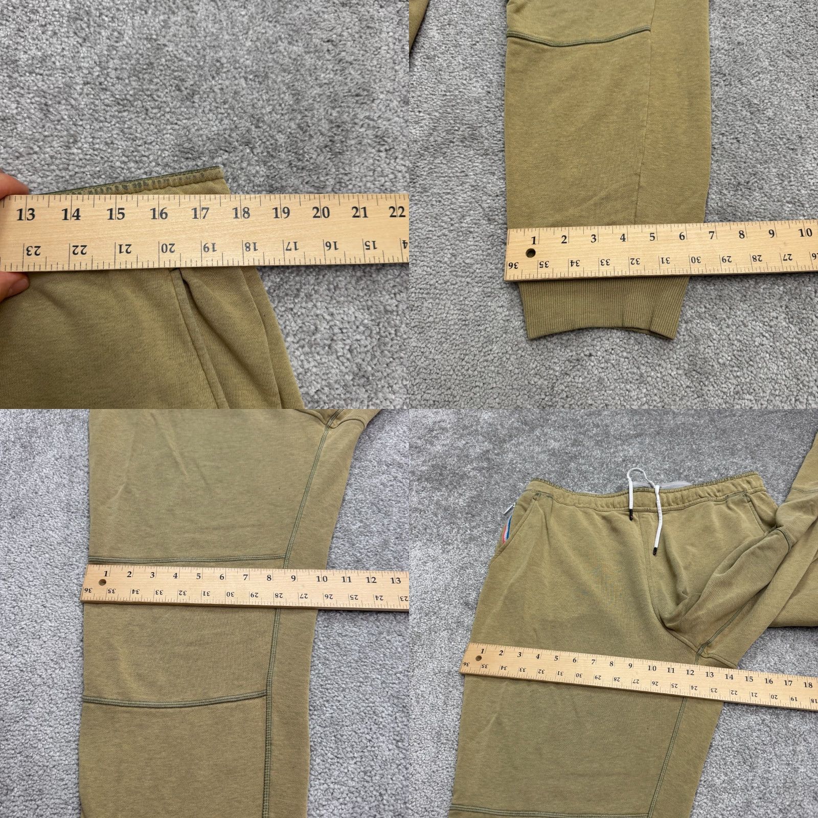 Vintage VINTAGE: No — Fourlaps Re-Up Jogger Sweatpants Mens XL Brown Zip Pocket Athletic Activewear Size US 36 / EU 52 - 10 Thumbnail