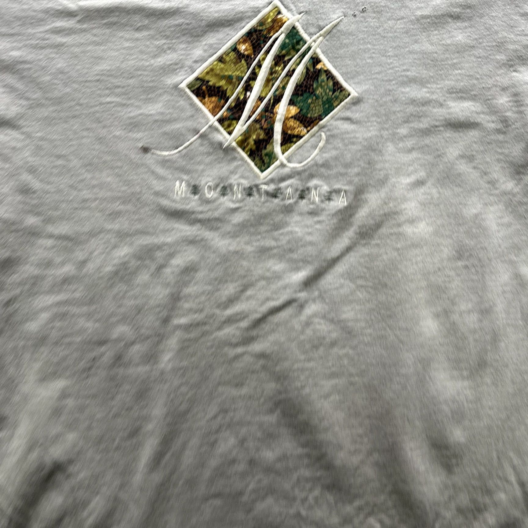 Vintage Montana Shirt Mens Large Tan Mosaic Graphic Camo Trim Outdoors Nature Tee Size US L / EU 52-54 / 3 - 5 Thumbnail