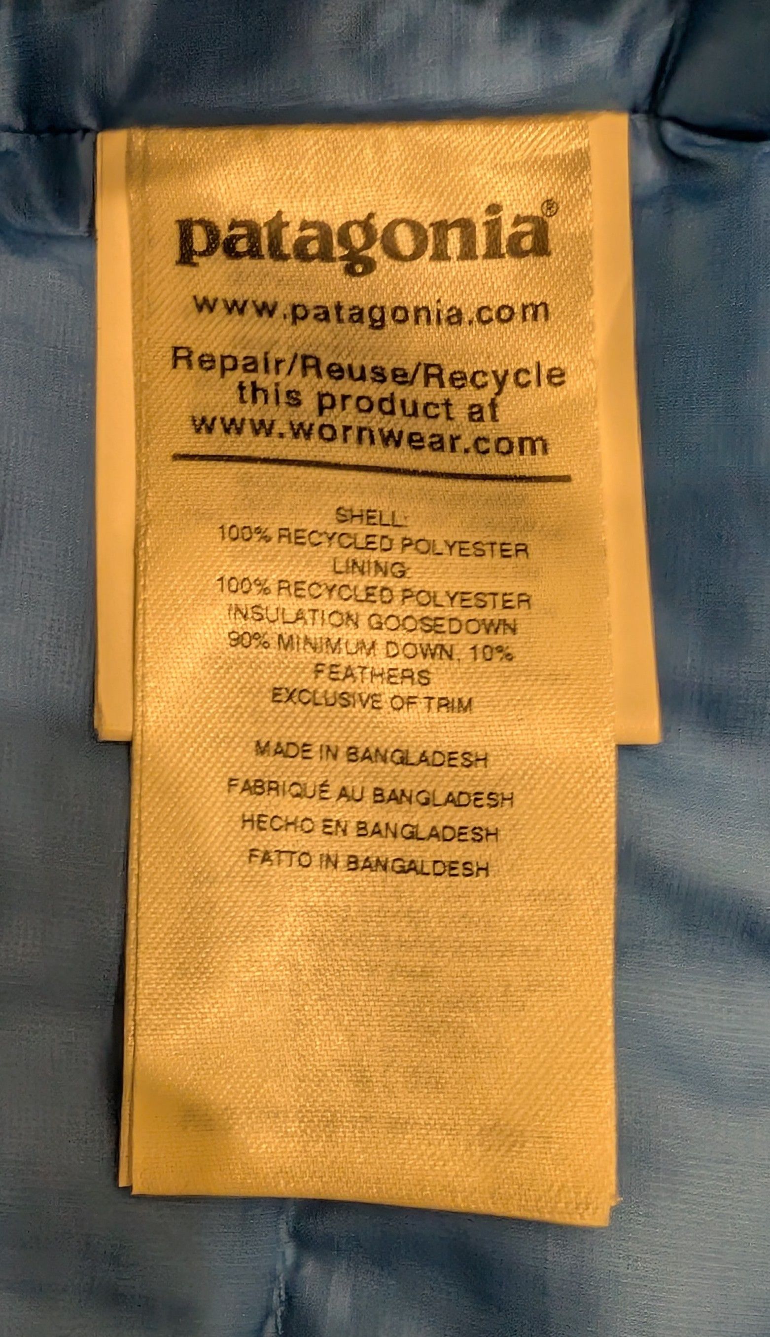 Patagonia Patagonia Down Sweater Jacket *Embroidered Size S / US 4 / IT 40 - 4 Thumbnail