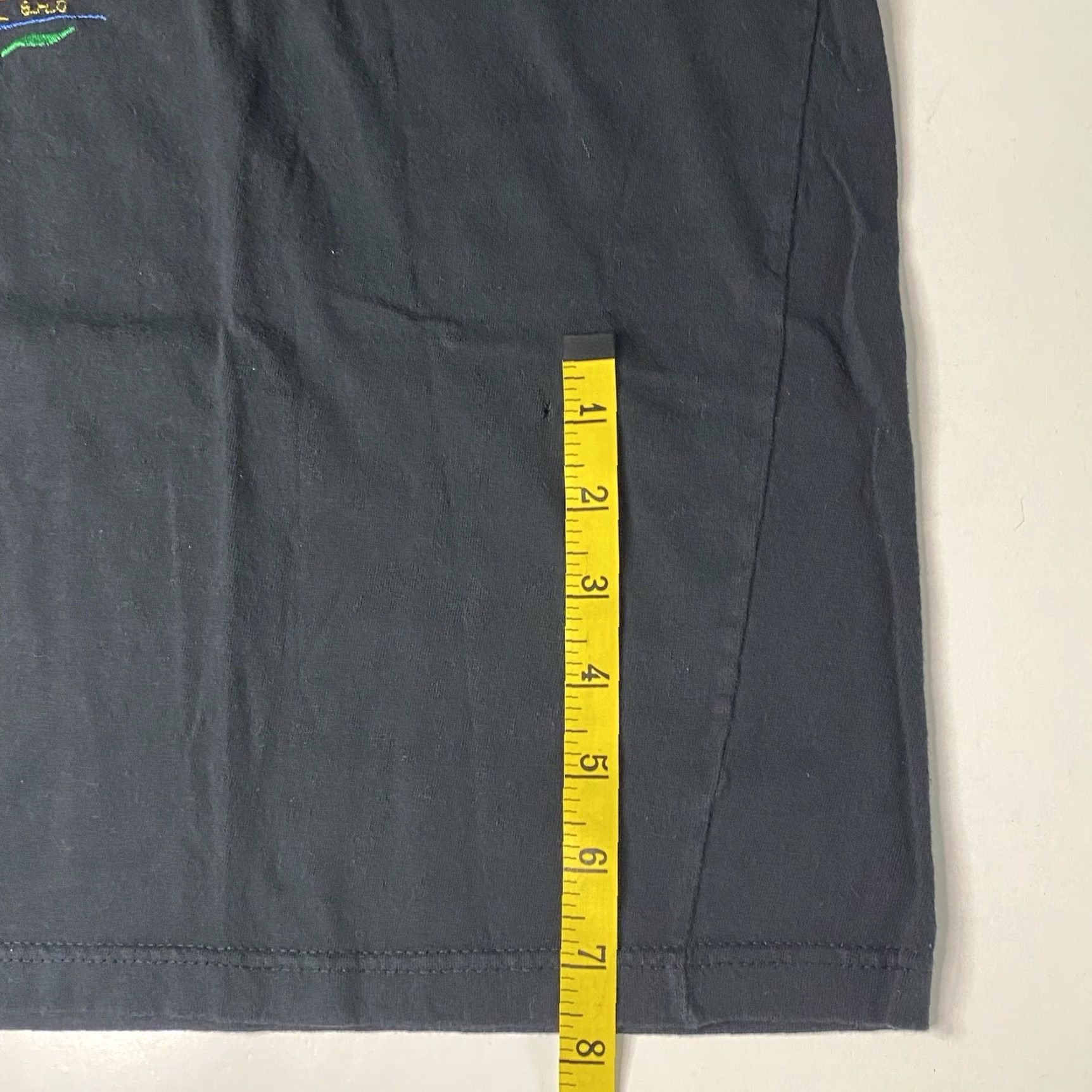 Vintage VINTAGE Paris T Shirt Tour Large Eiffel Tower Black Fade Embroidered RARE B.H.O. T-Shirt Unisex Adults L Black Embroidered Paris Vintage Rare Size US L / EU 52-54 / 3 - 7 Thumbnail