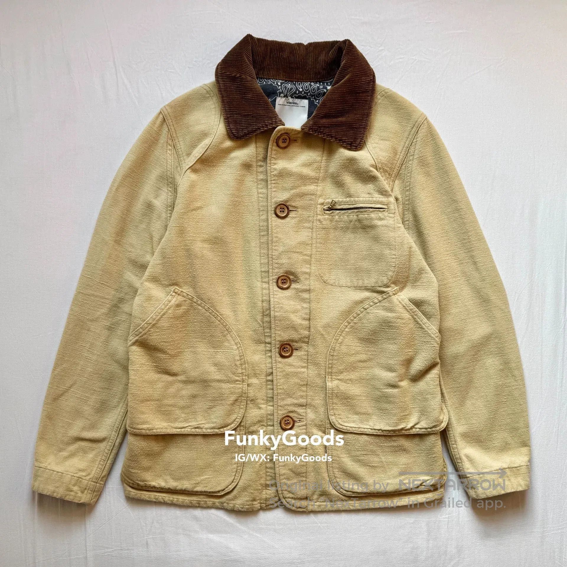 Visvim Visvim 13aw Minie Hunting Jacket. Size US M / EU 48-50 / 2 - 3 Thumbnail