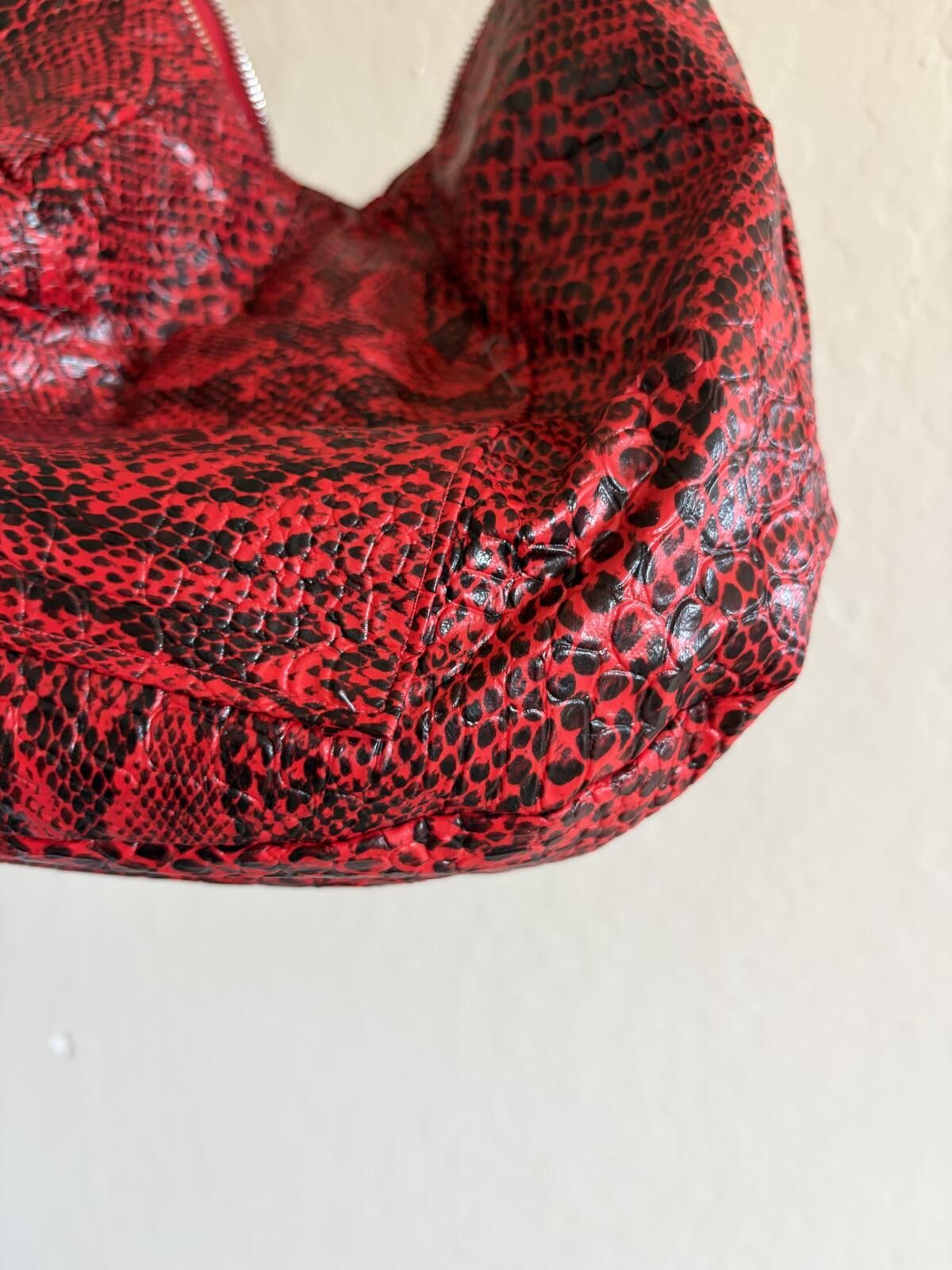 Other Boutique snake skin print shoulder bag Size ONE SIZE - 10 Thumbnail