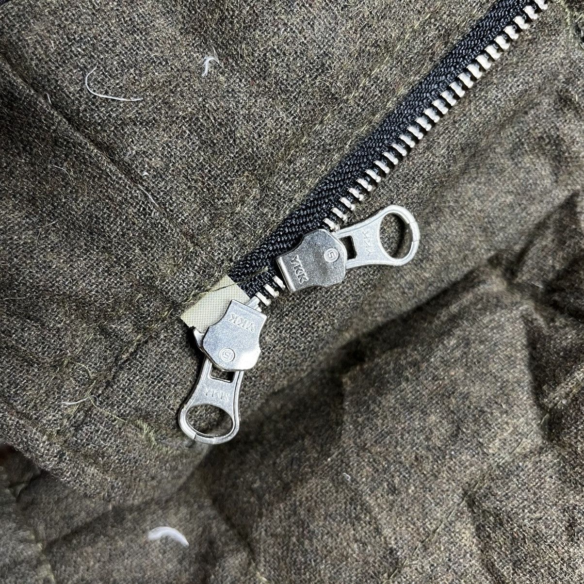 If Six Was Nine 2000s Simplicite - Fur Raccoon Hoodie Wool Cargo Jacket Size US M / EU 48-50 / 2 - 9 Thumbnail