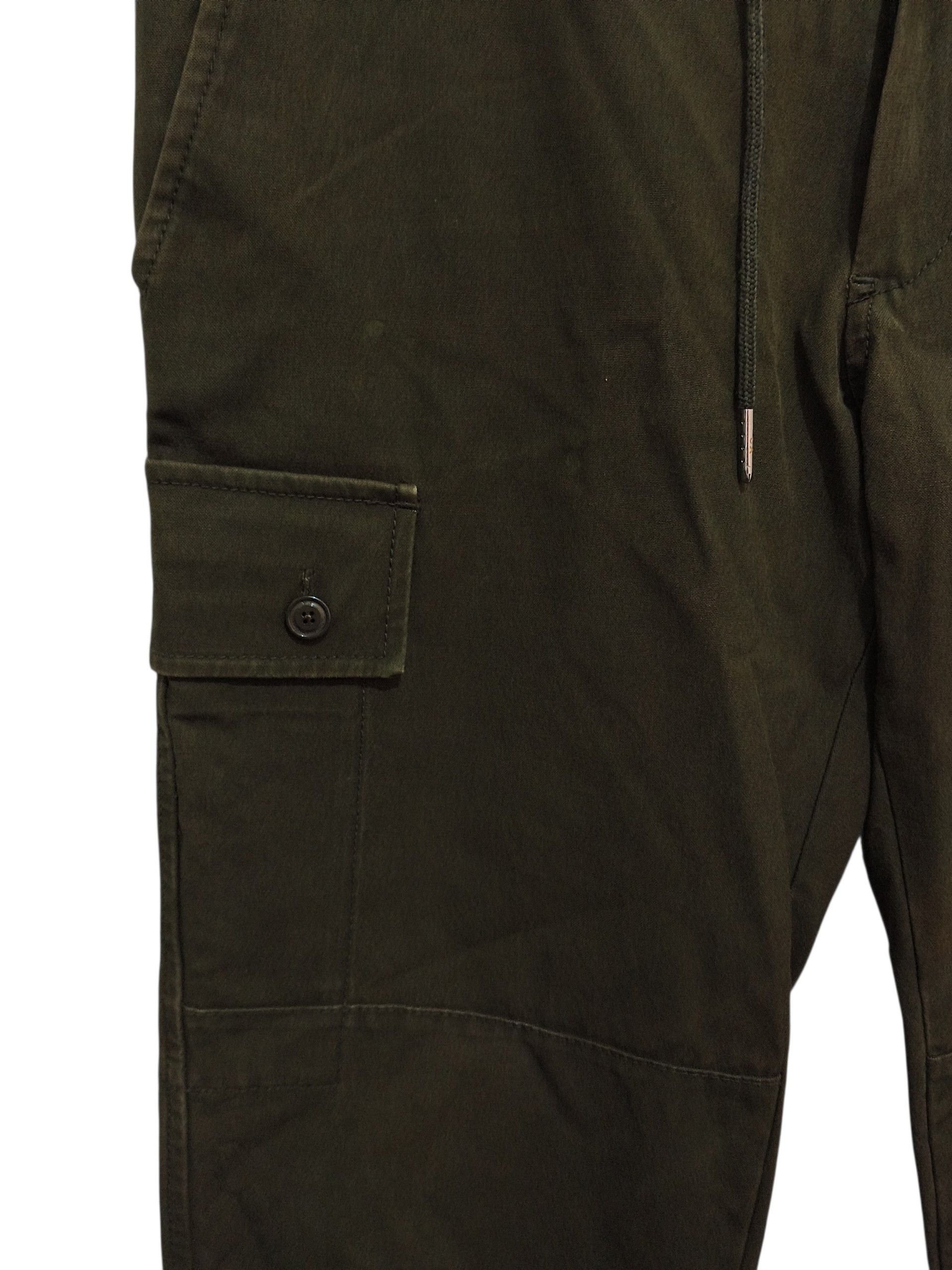 Yohji Yamamoto 🔥Archive 2008 Adidas Y-3 Olive Military Cargo Pants Size US 34 / EU 50 - 6 Thumbnail