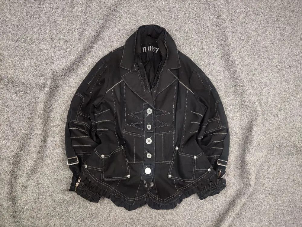 If Six Was Nine Vtg R867 Japan if six was nine Style Asymmetrical Jacket Size M / US 6-8 / IT 42-44 - 1 Thumbnail