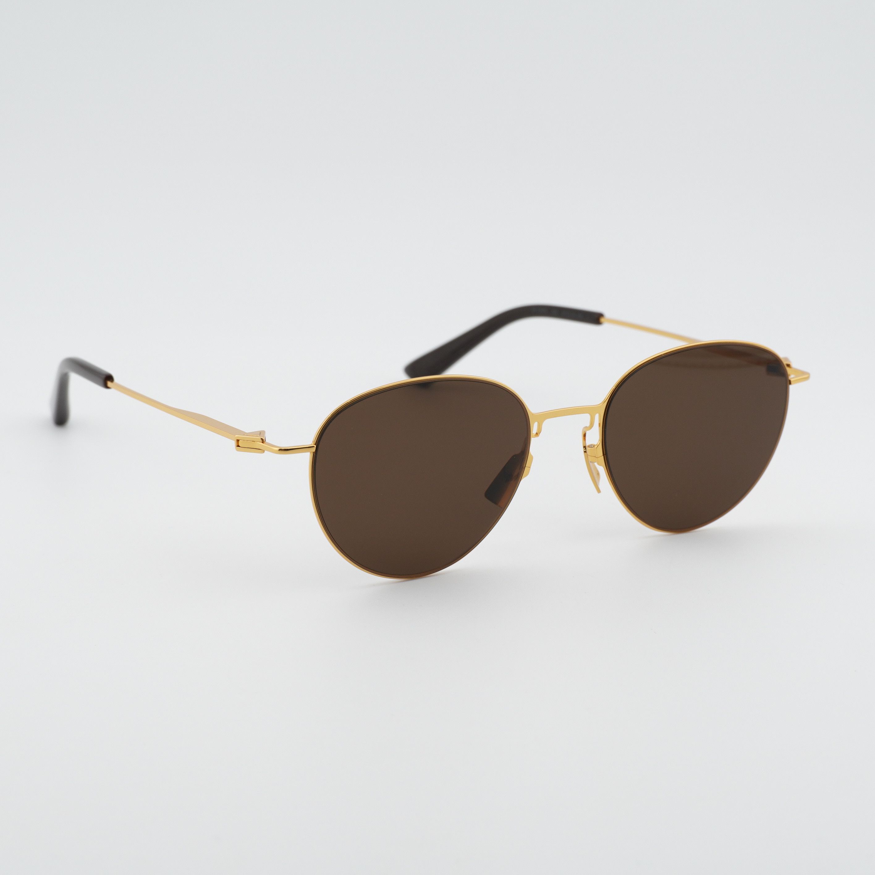 Bottega Veneta Bottega Veneta BV1268S 002 Gold Aviator Sunglasses Size ONE SIZE - 6 Thumbnail