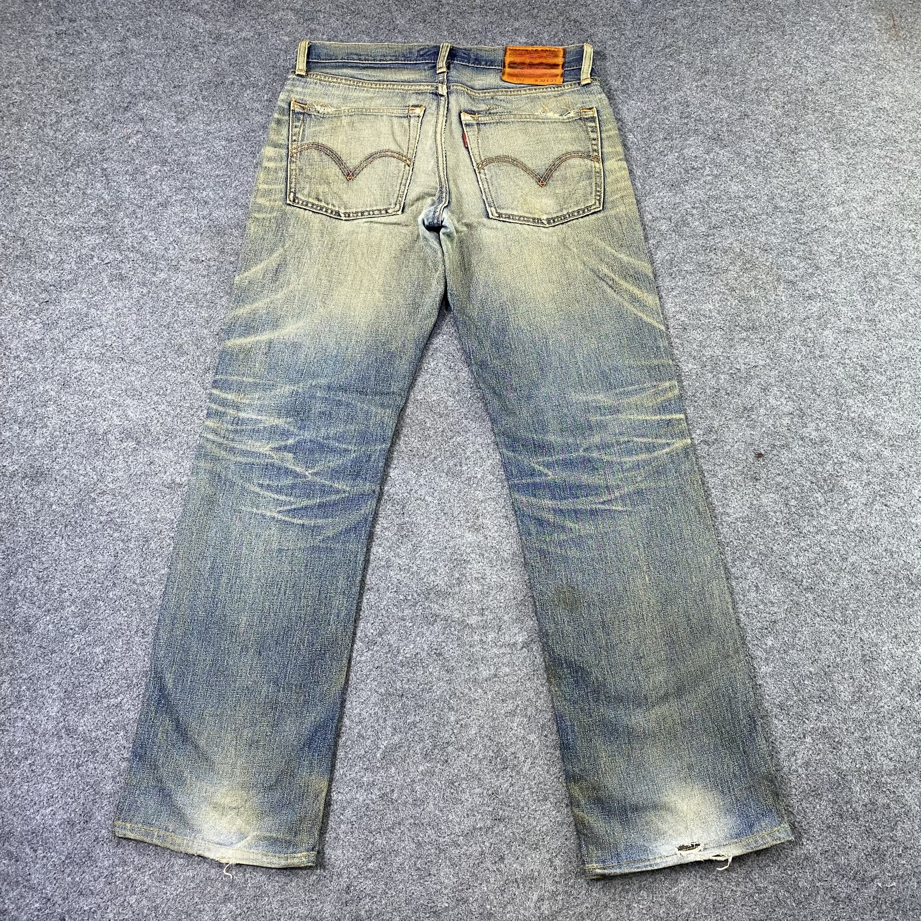 Jean × Levi's × Vintage Vintage Levi's 502 Distressed Rusty Wash Jeans-J1166 Size US 32 / EU 48 - 4 Thumbnail