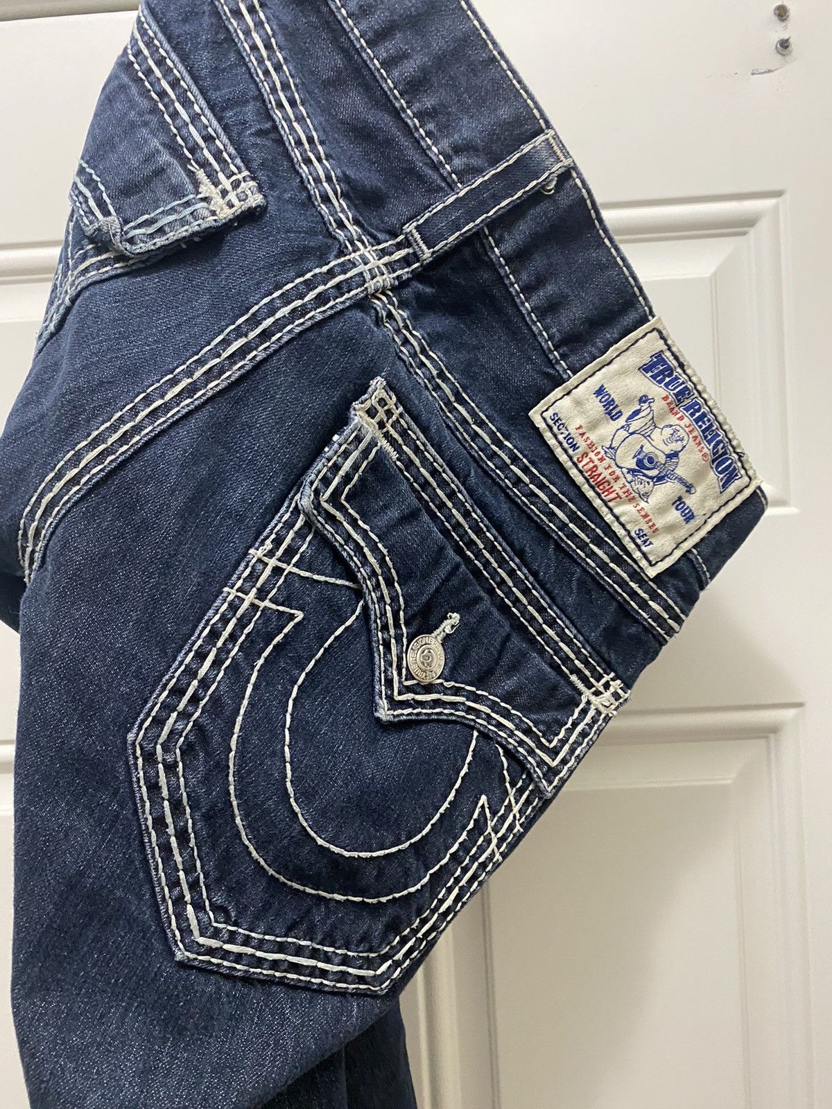 image of Vintage Y2K True Religion Denim Chief Keef in Blue, Men's (Size 31)