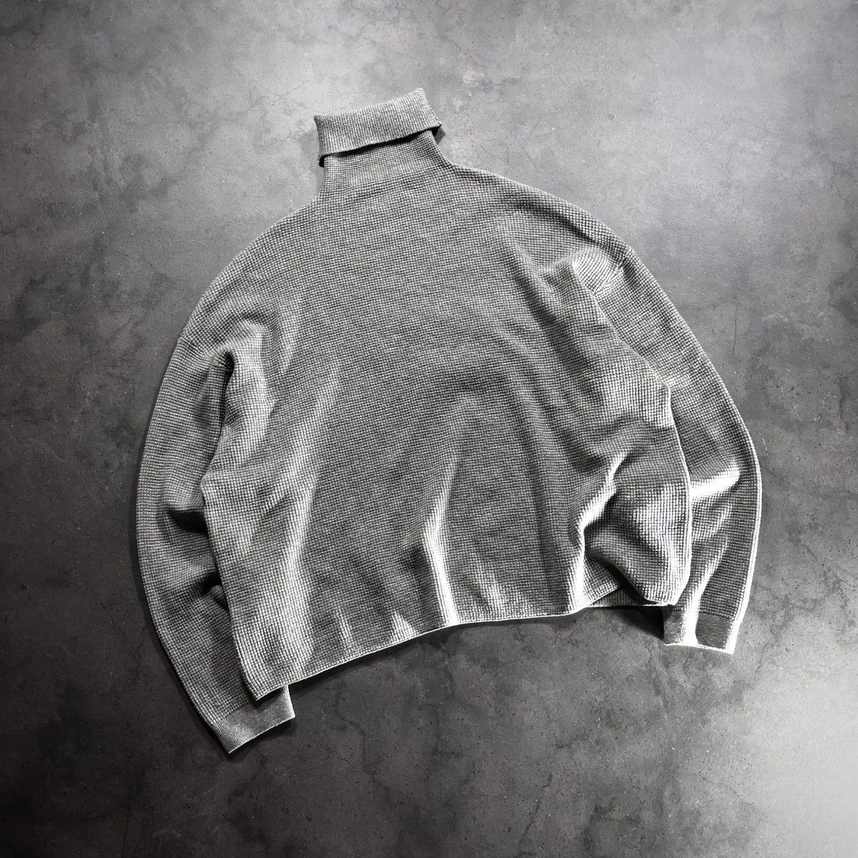 Fear of God Fear of God Essentials FOG Heavy Waffle Turtleneck Sweater Size US M / EU 48-50 / 2 - 1 Thumbnail
