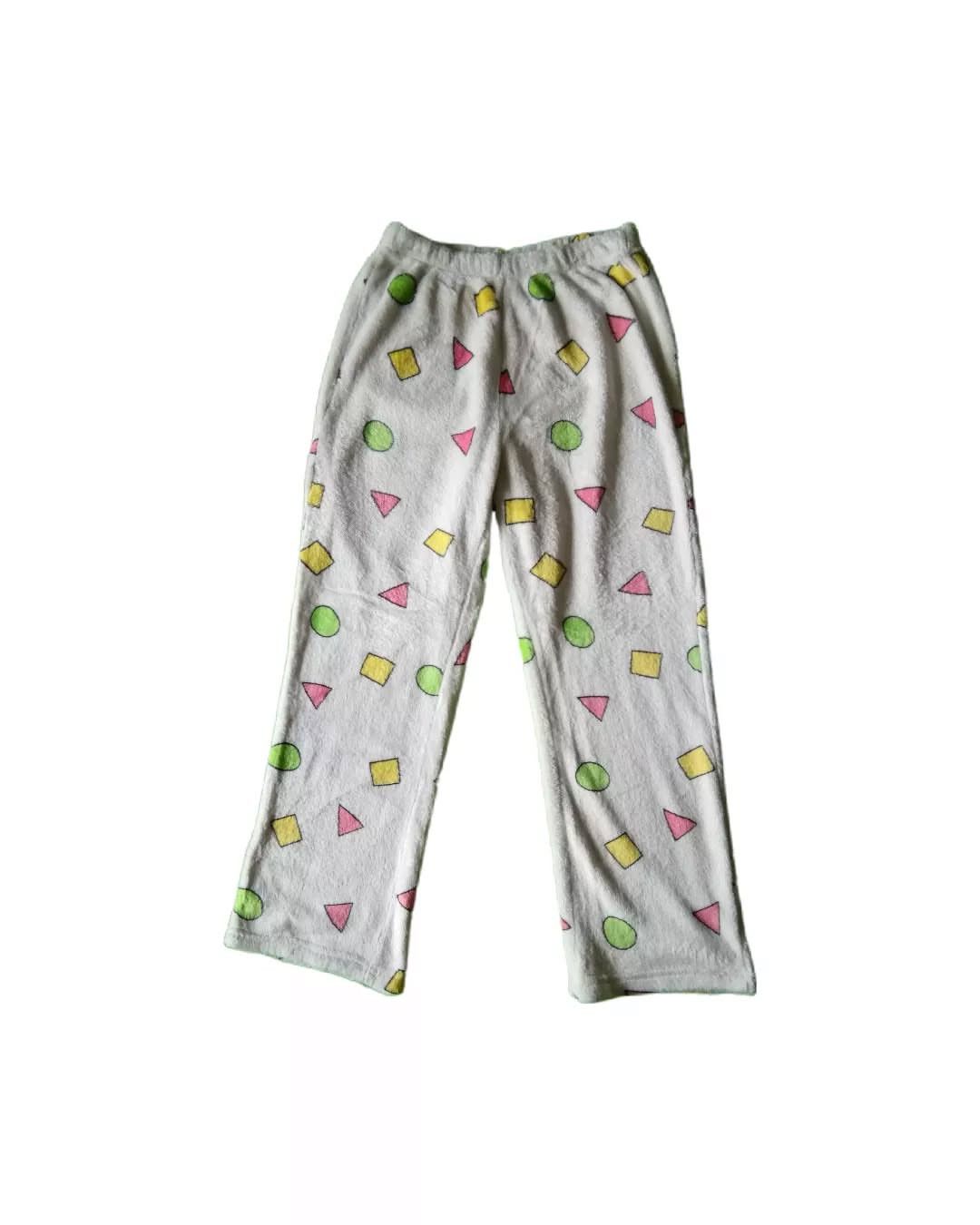 Anime Crayon Shinchan x SPAO Fluffly Pattern Sleepwear Long Pants Size US 32 / EU 48 - 1 Thumbnail