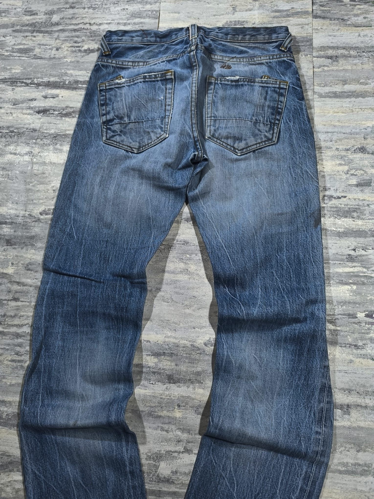 Hysteric Glamour vintage trashed distressed prps selvedge denim jeans Size US 30 / EU 46 - 3 Thumbnail