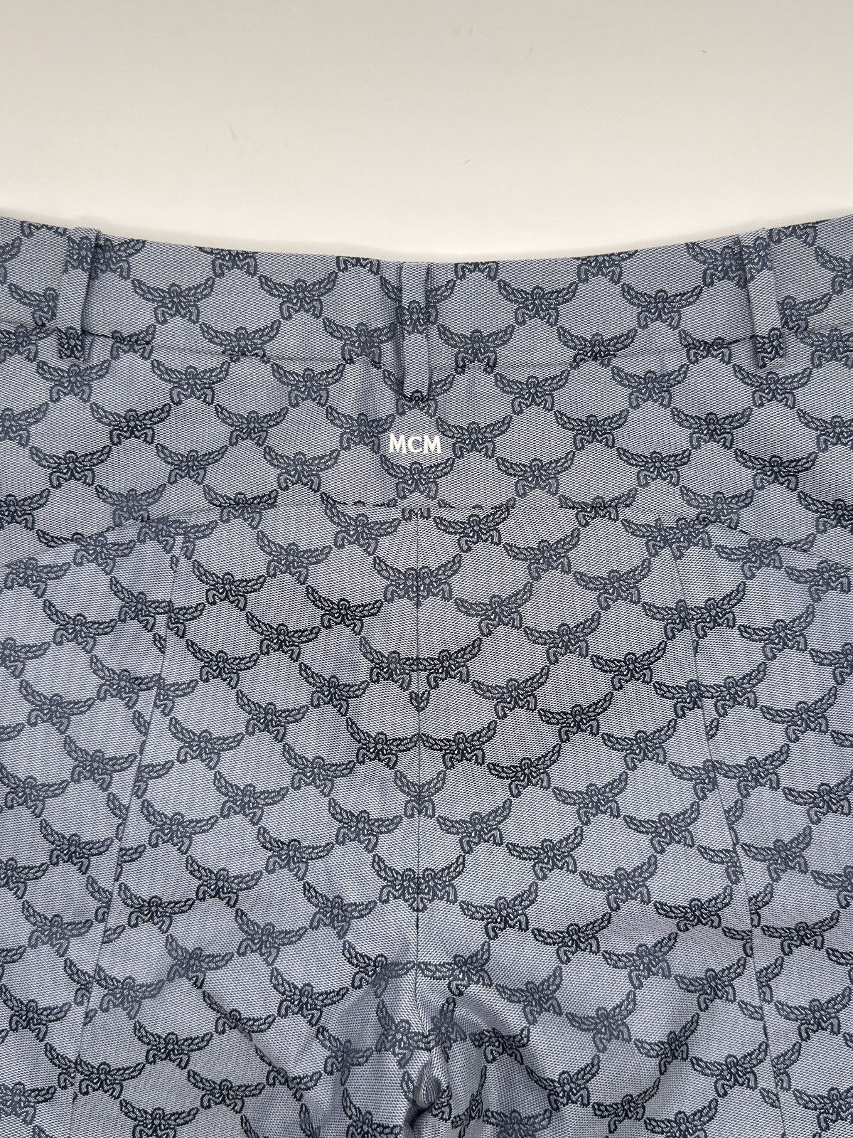 MCM Mcm Flared Pants Lauretos Denim Jacquard XS (38) Size 26" / US 2 / IT 38 - 3 Thumbnail