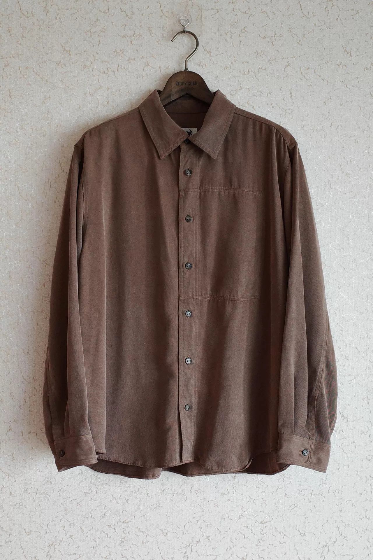 Issey Miyake Issey Miyake Hai 90s Tencel Wide Shirt Size M 9/10 Size US M / EU 48-50 / 2 - 1 Thumbnail