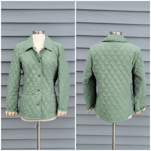 Brooks Brothers Brooks Brothers Green Quilted Nova Check Plaid Liner Light C Size M / US 6-8 / IT 42-44 - 5 Thumbnail