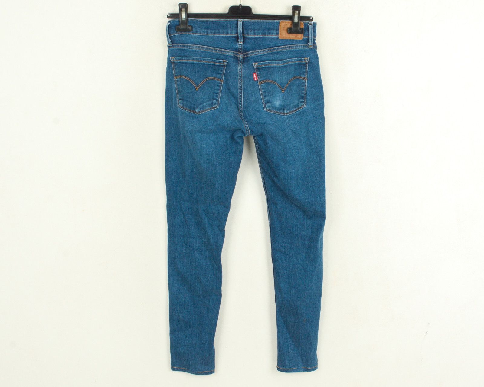 Levi's BIG E 710 Super Skinny Women W29 L30 Pants Jeans Trousers Size 29" - 4 Thumbnail
