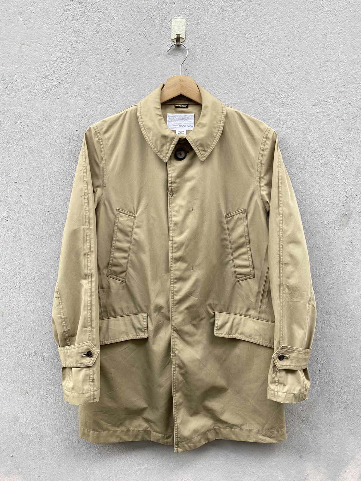 Goretex nanamica x GORE-REX Japan Beige Parka Size US S / EU 44-46 / 1 - 1 Thumbnail