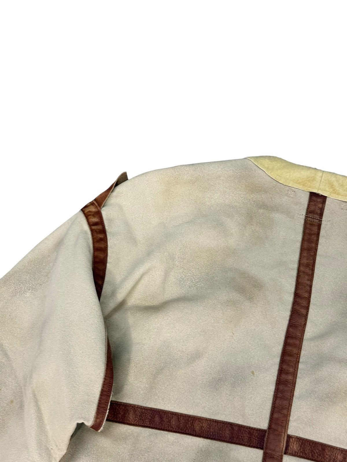 Kapital Shearling Look Kapital Crop Jacket Leather visvim aero 7🟩3 Size US XS / EU 42 / 0 - 16 Thumbnail