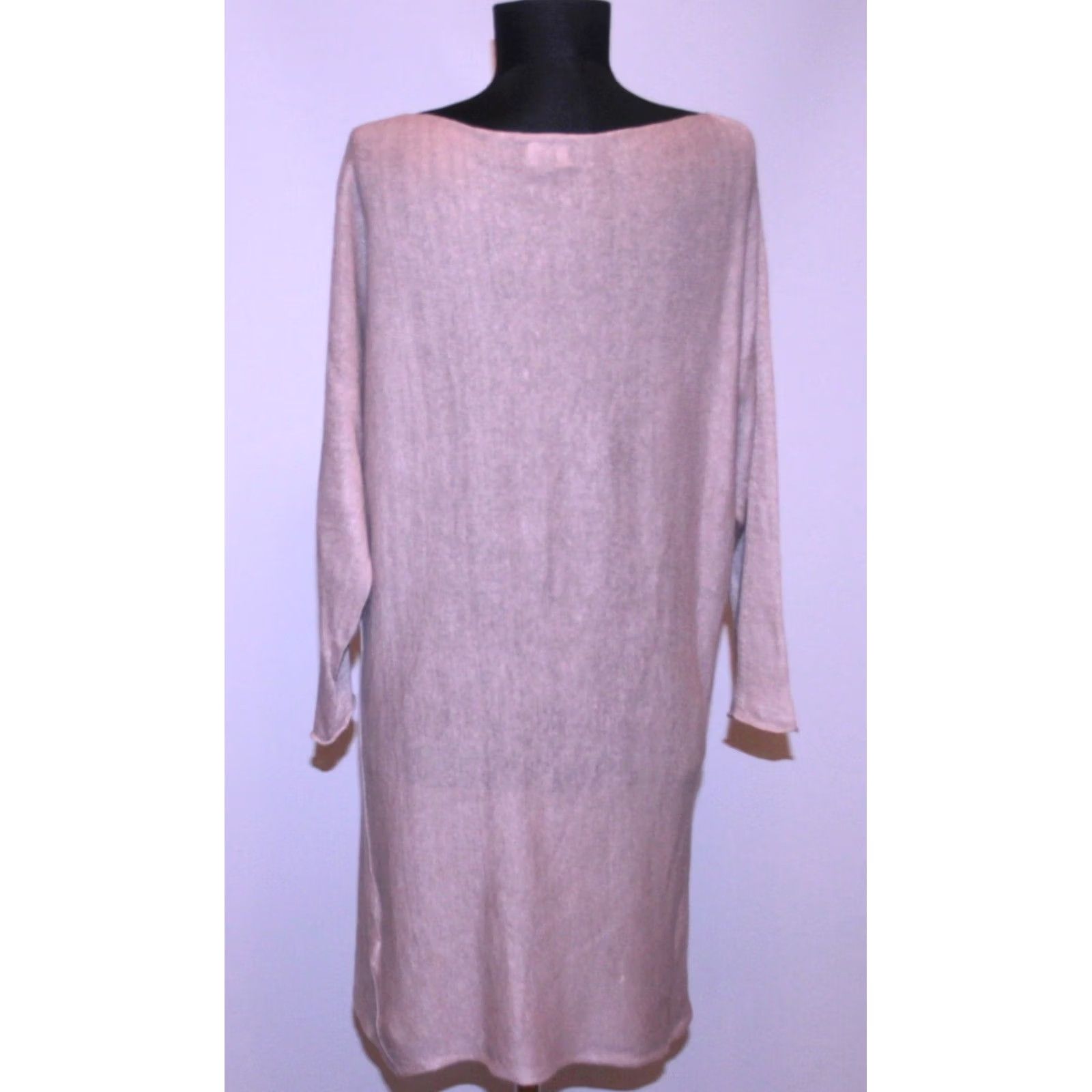 Vintage Pauw Amsterdam Womens Linen Dress Size 1 Multicoloured Midi A-Line Dress Size XS / US 0-2 / IT 36-38 - 4 Thumbnail