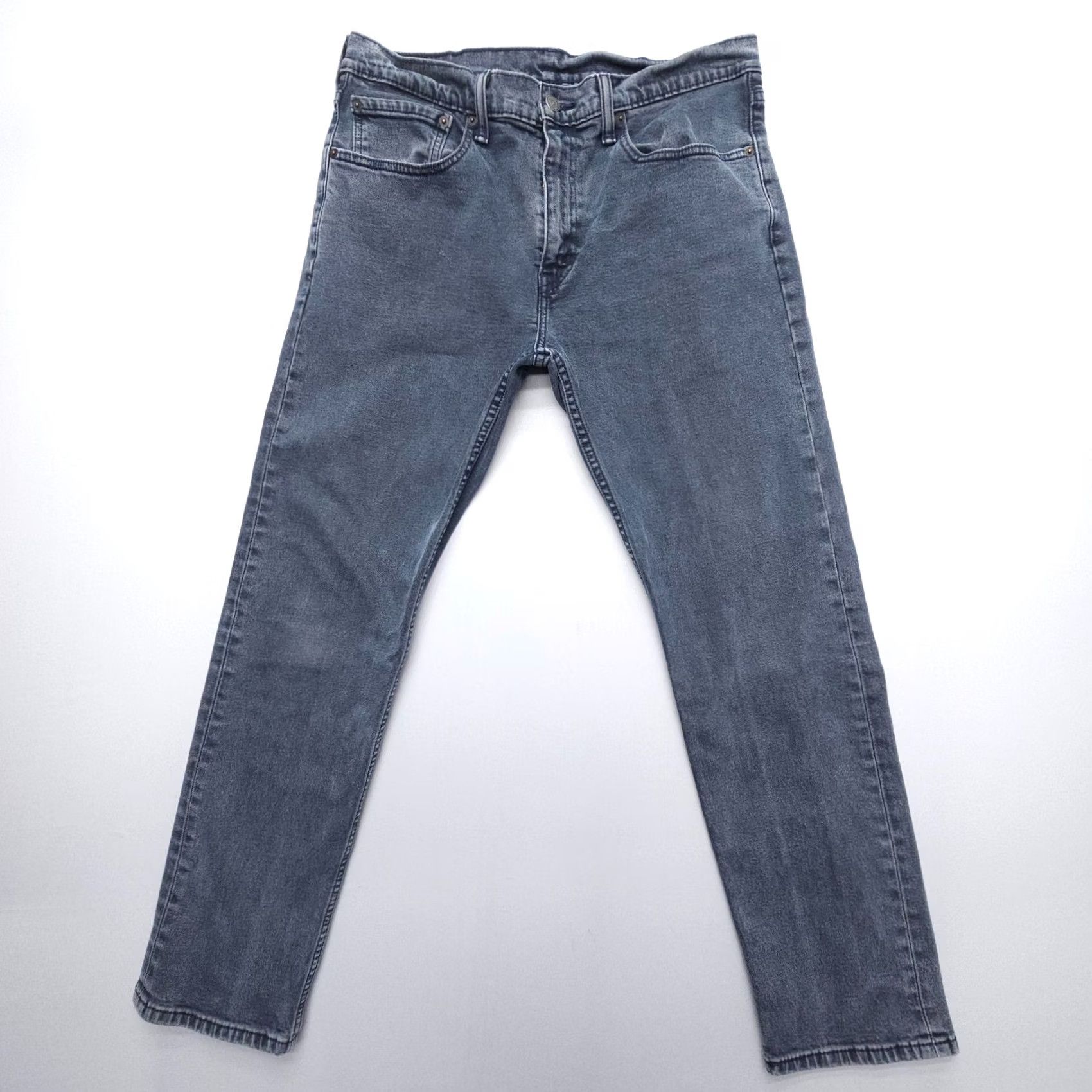 Levi's Levi'S Jeans Mens 34 Gray Taper Fit Faded Black Cotton Stretch Denim Size US 34 / EU 50 - 2 Thumbnail