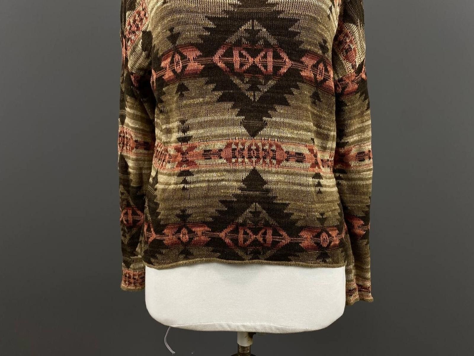 Denim & Supply Ralph Lauren Denim & Supply Ralph Lauren Geometric Knit Sweater Size M Size M / US 6-8 / IT 42-44 - 3 Thumbnail